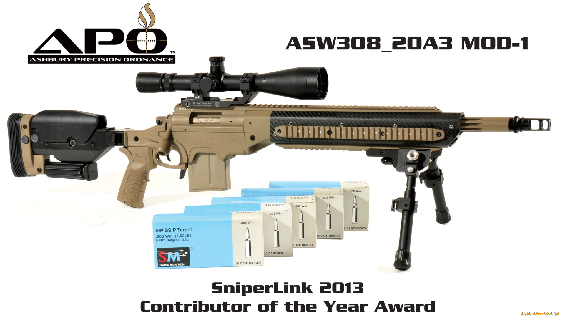 оружие, винтовки, с, прицеломприцелы, swd