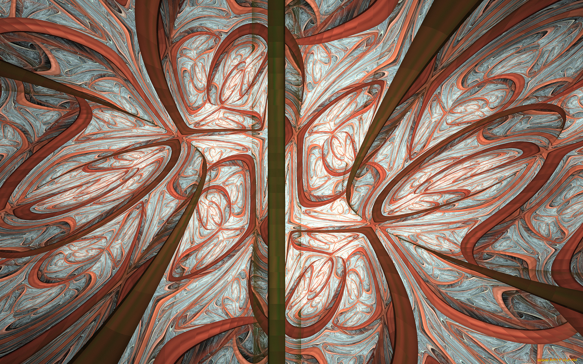 3д, графика, фракталы, , fractal, фон, узор, цвета