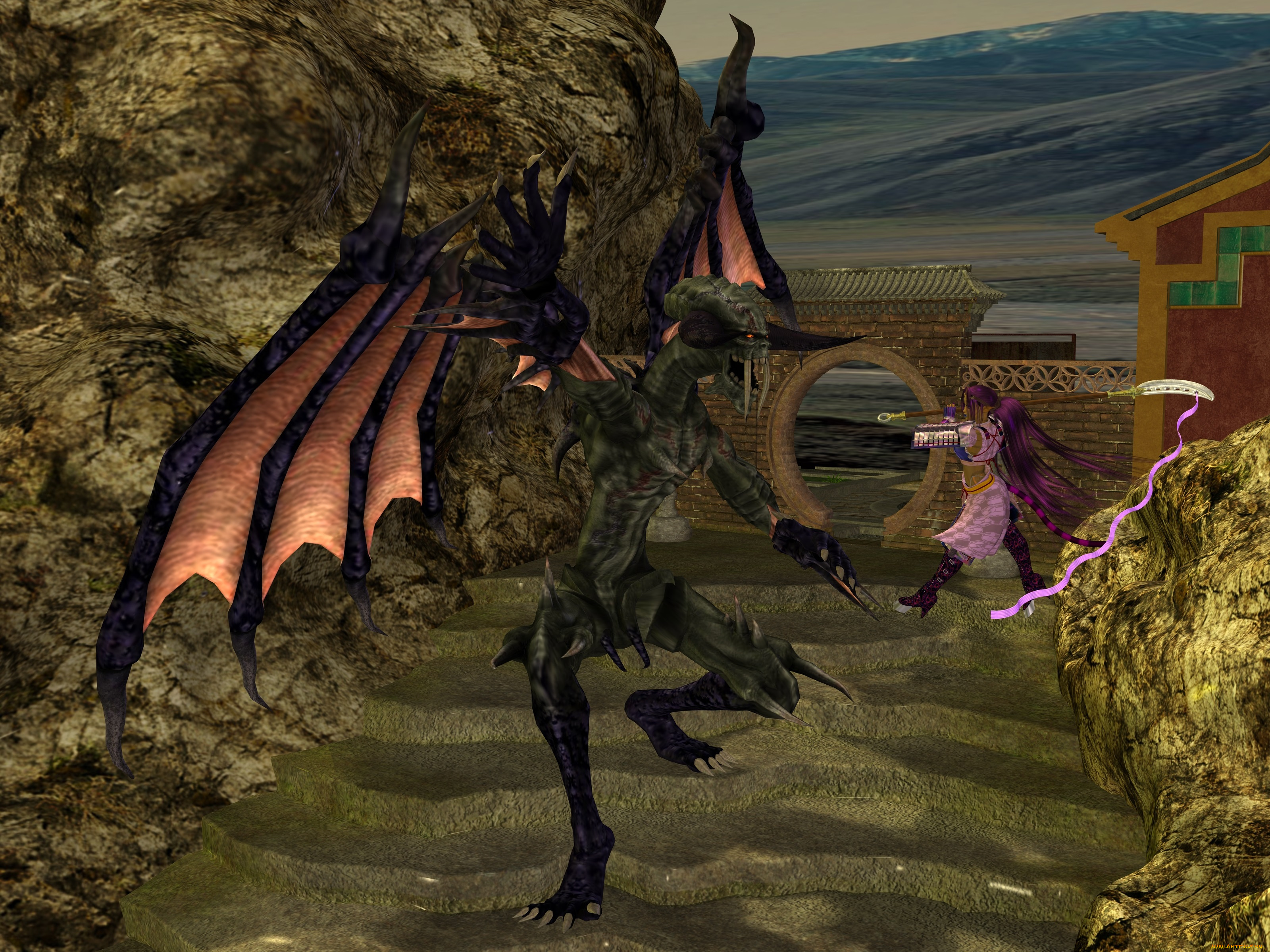 3д, графика, существа, , creatures, фон, дракон