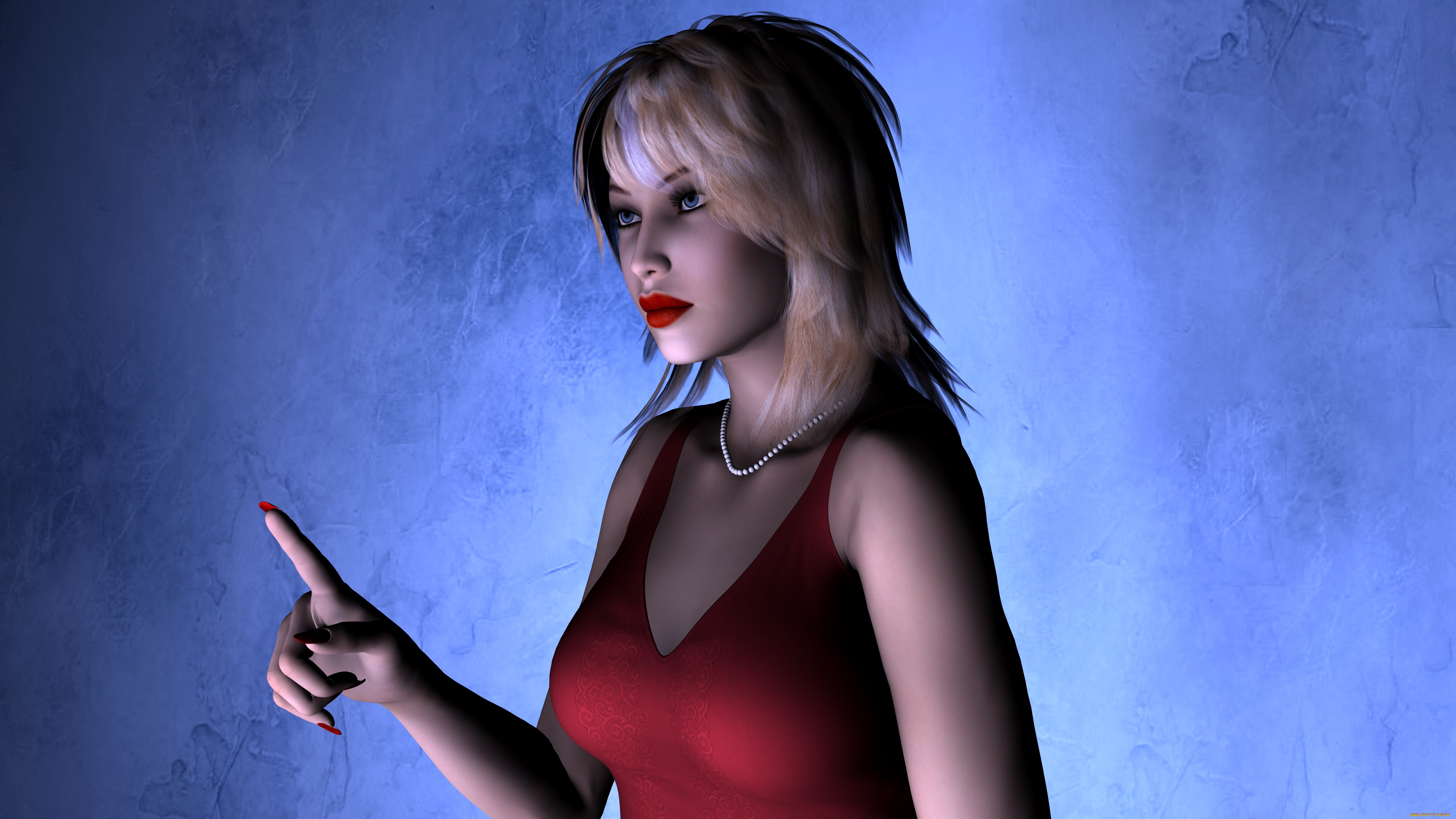 3д, графика, люди, , people, девушка, фон, взгляд