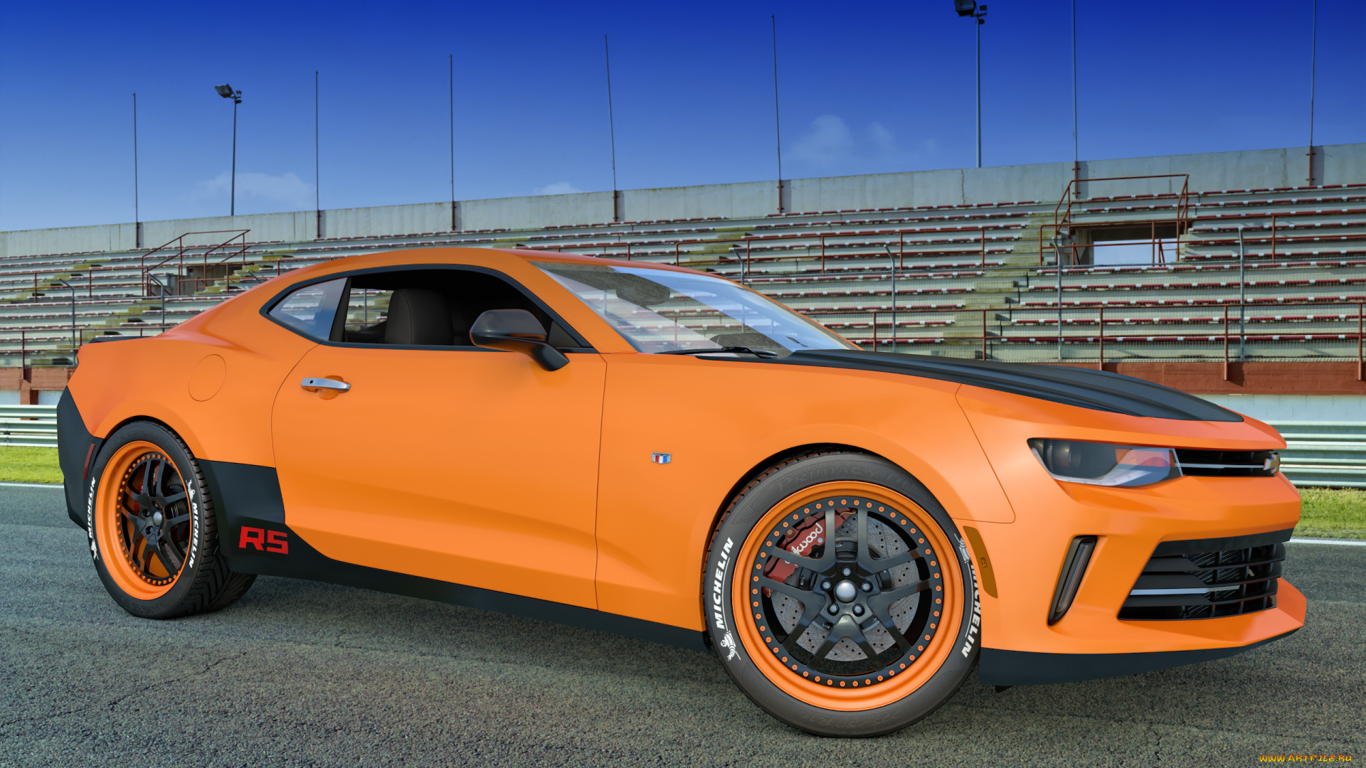 автомобили, 3д, фон, автомобиль