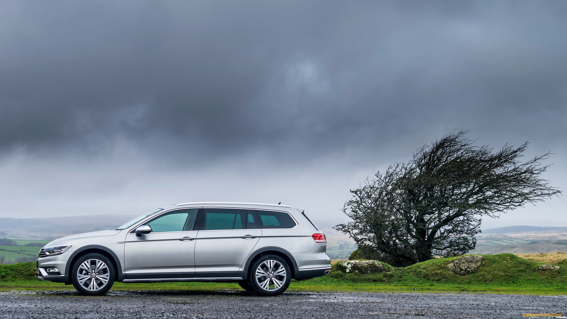 автомобили, volkswagen, passat, alltrack, uk-spec, b8, 2015г