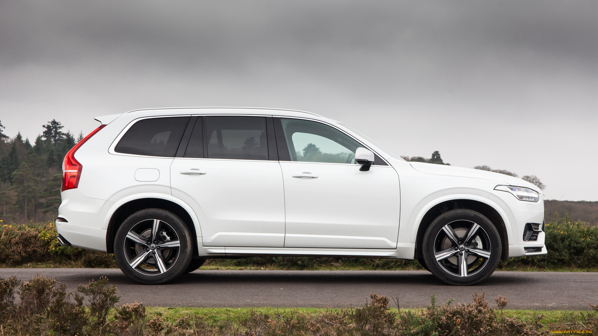 автомобили, volvo, xc90, t6, r-design, uk-spec, 2015г, светлый