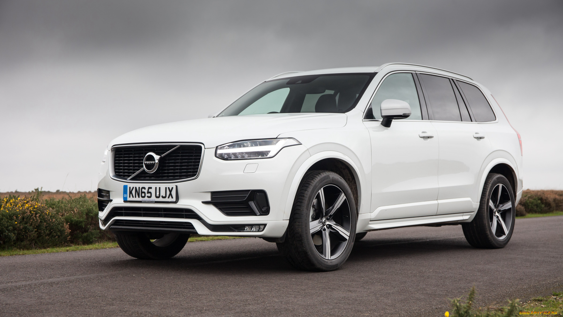 автомобили, volvo, xc90, t6, r-design, uk-spec, 2015г, светлый