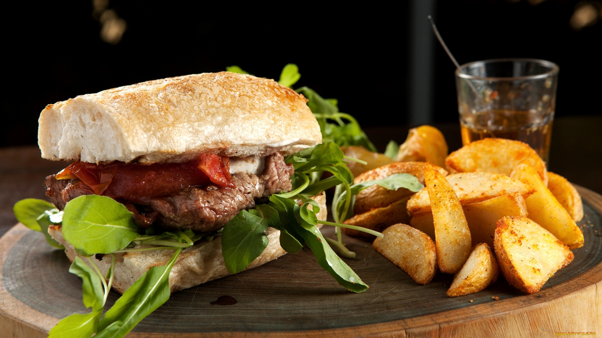 еда, бутерброды, , гамбургеры, , канапе, соус, мясо, салат, гамбургер, картошка