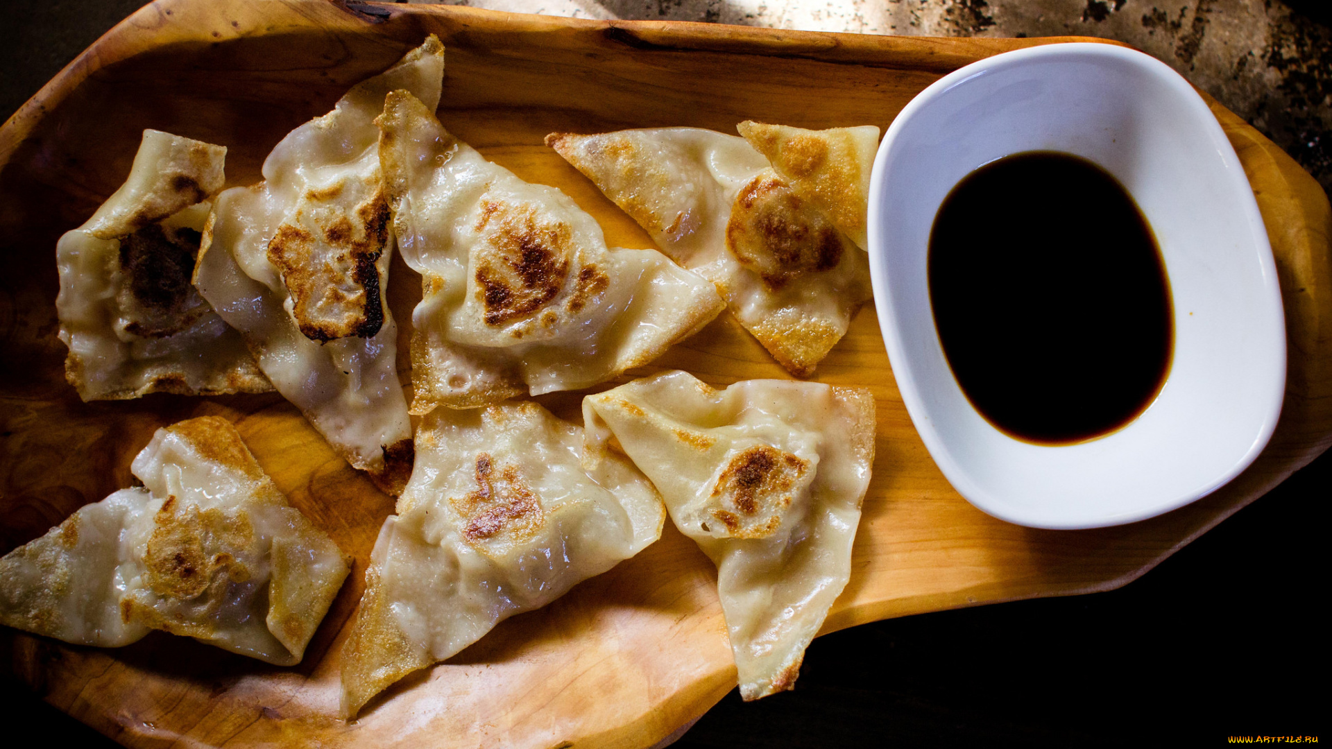 еда, мясные, блюда, соус, манты