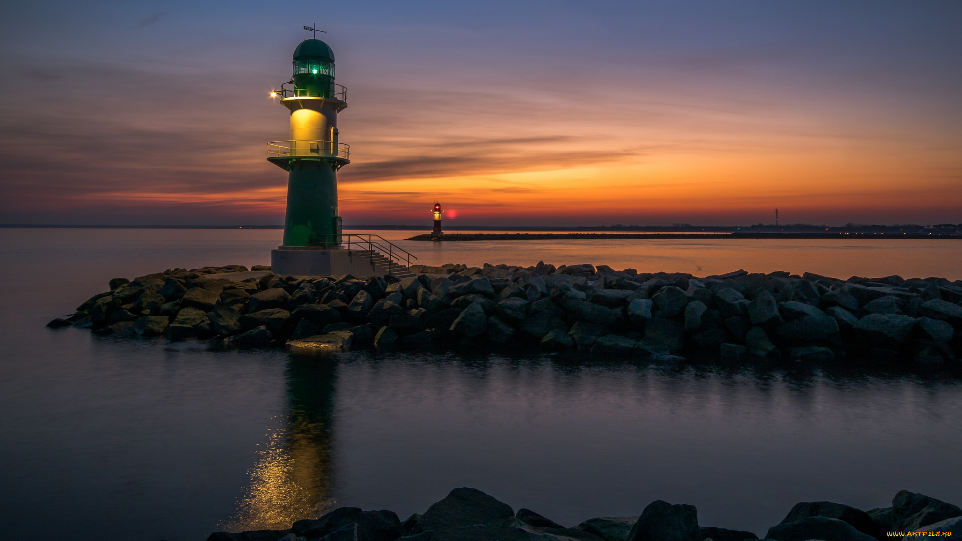 природа, маяки, побережье, маяк