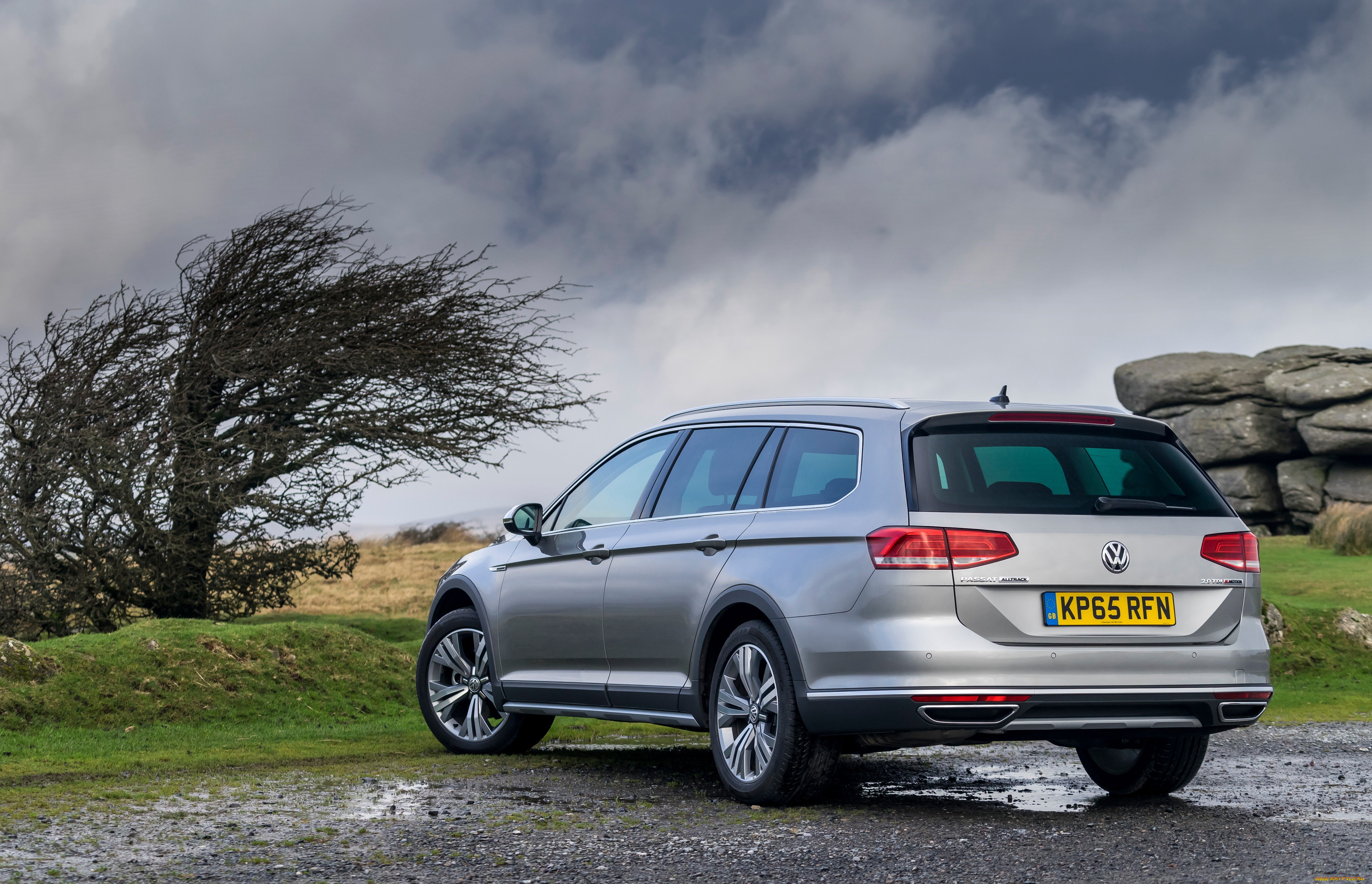 автомобили, volkswagen, passat, alltrack, uk-spec, b8, 2015г