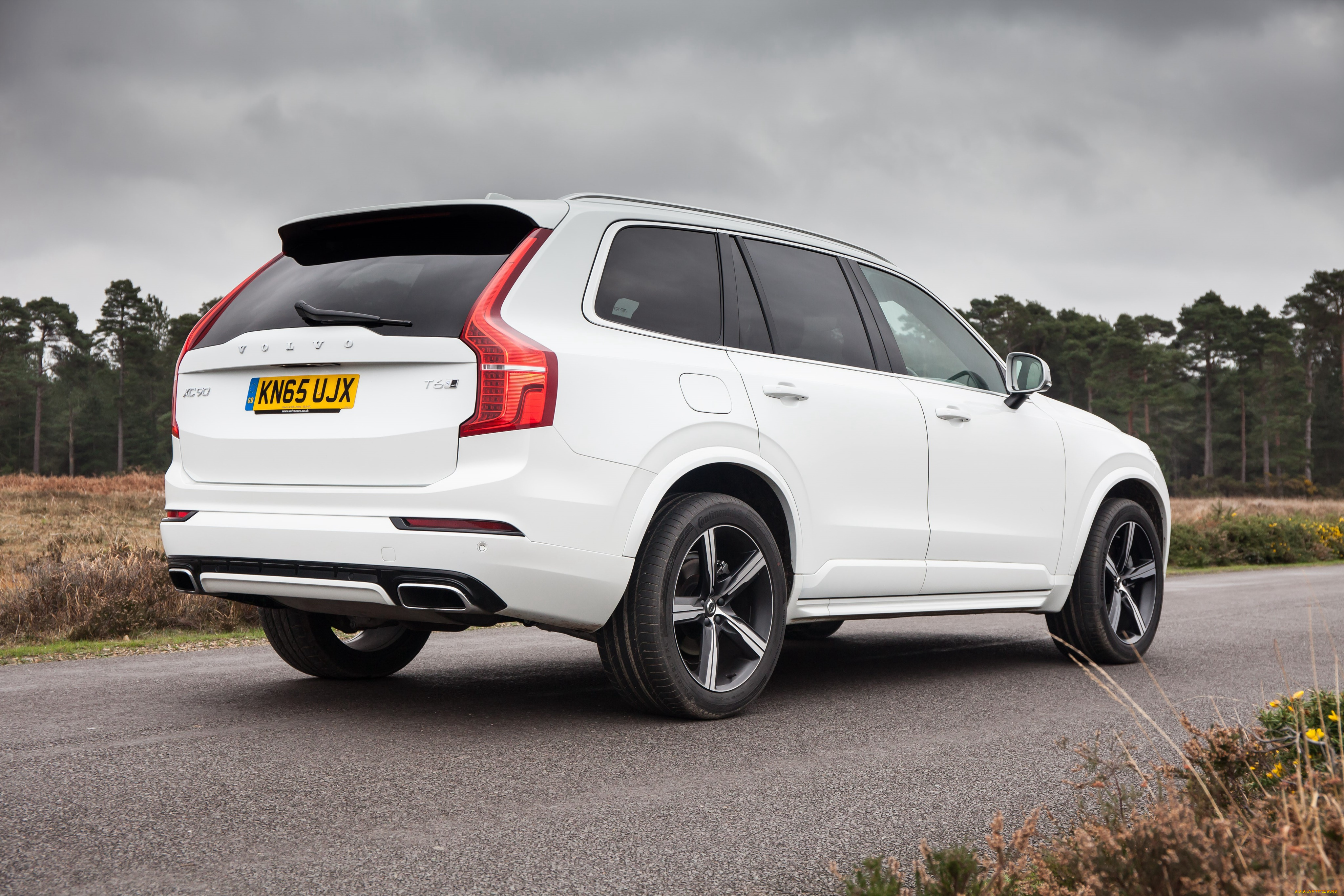 автомобили, volvo, xc90, t6, r-design, uk-spec, 2015г, светлый