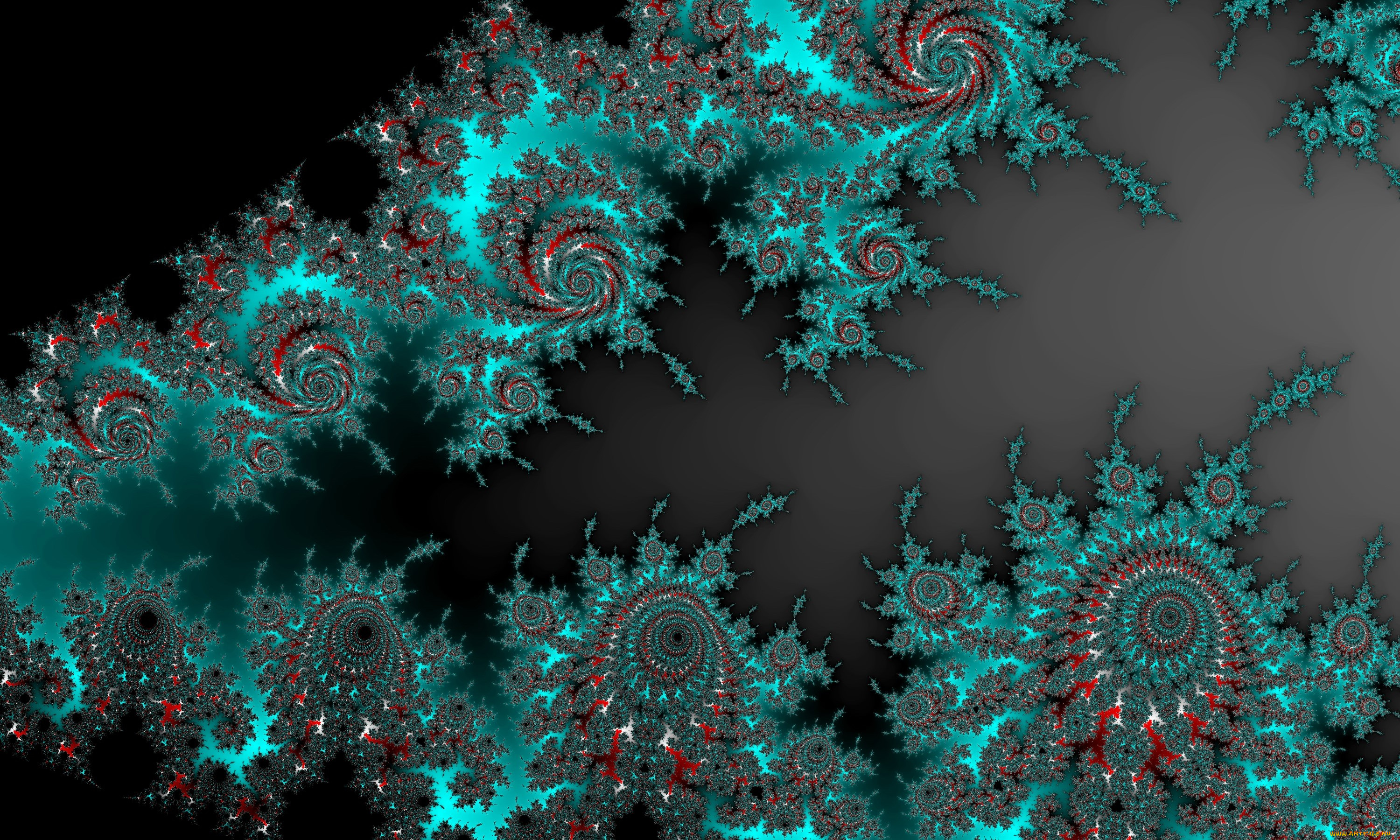 3д, графика, фракталы, , fractal, цвета, фон, узор