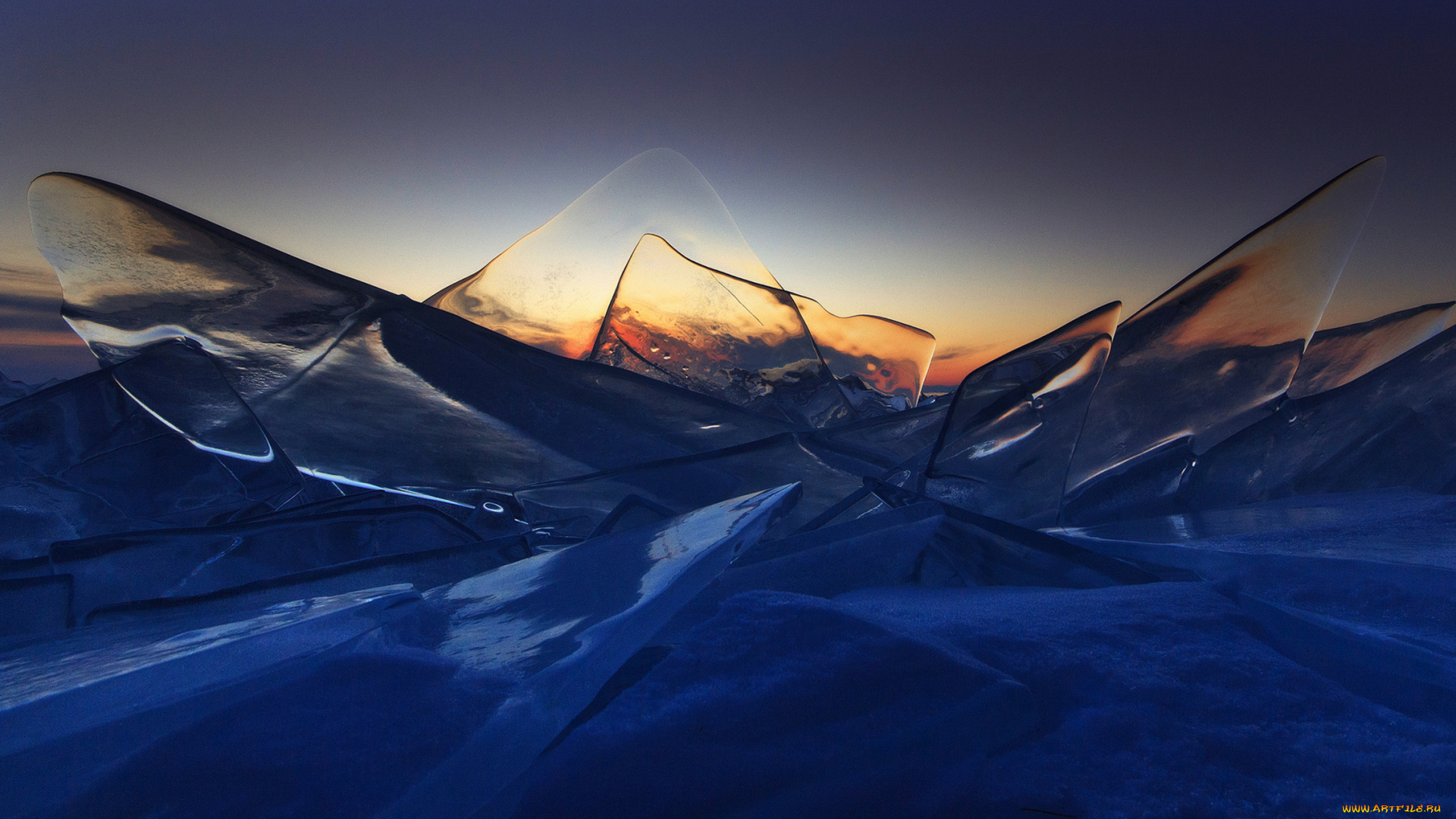 байкальский, лёд, природа, айсберги, и, ледники, вечер, зима, холод, байкал, озеро, байкальский, лёд