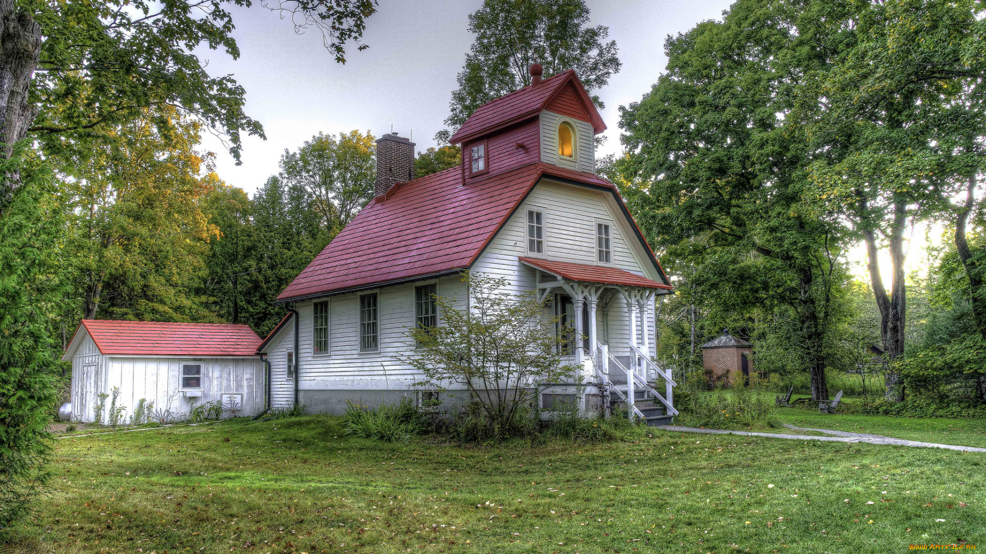 города, -, здания, , дома, простор