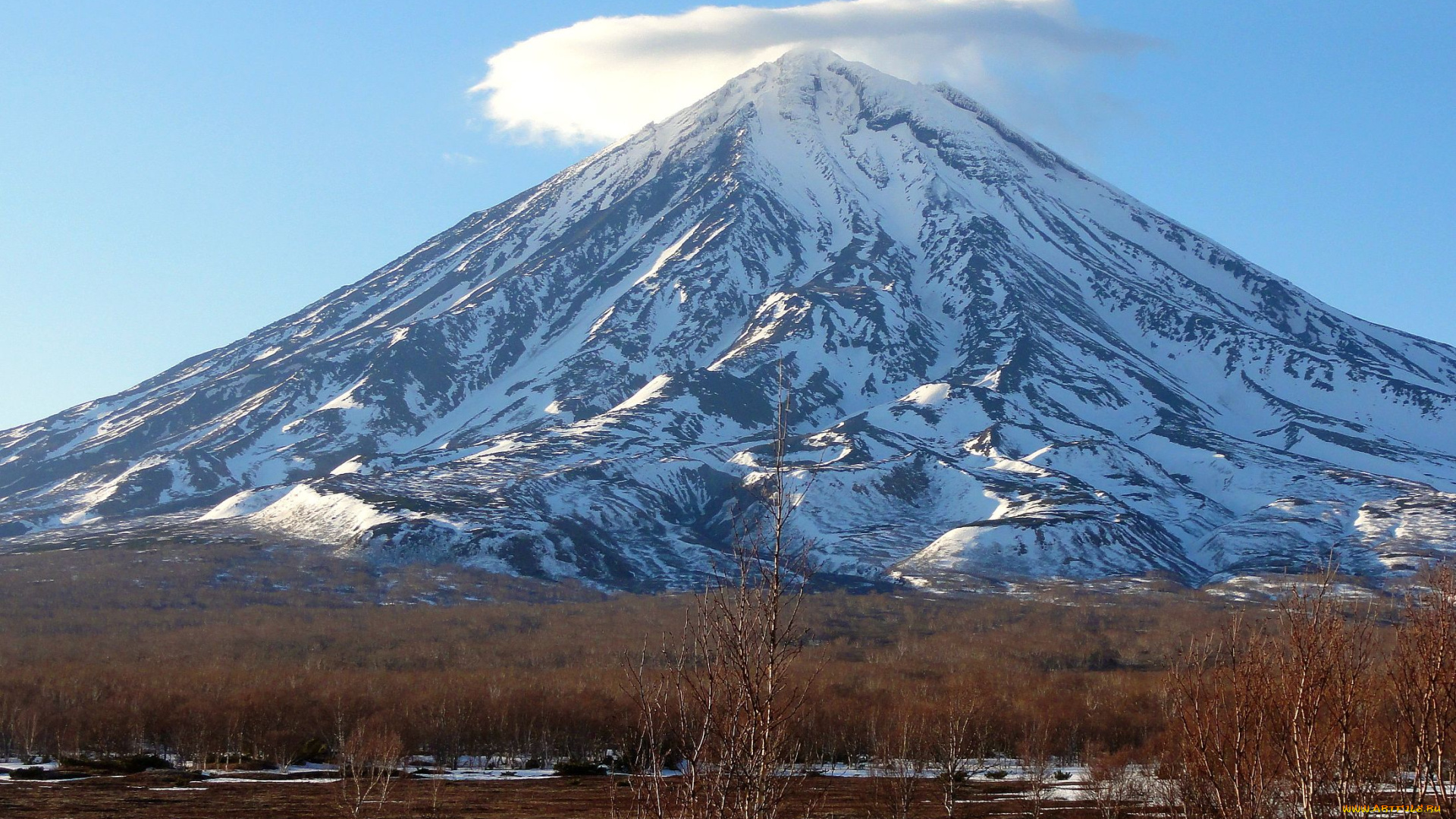 качатка, природа, горы, камчатка, россия, вулкан, сопка