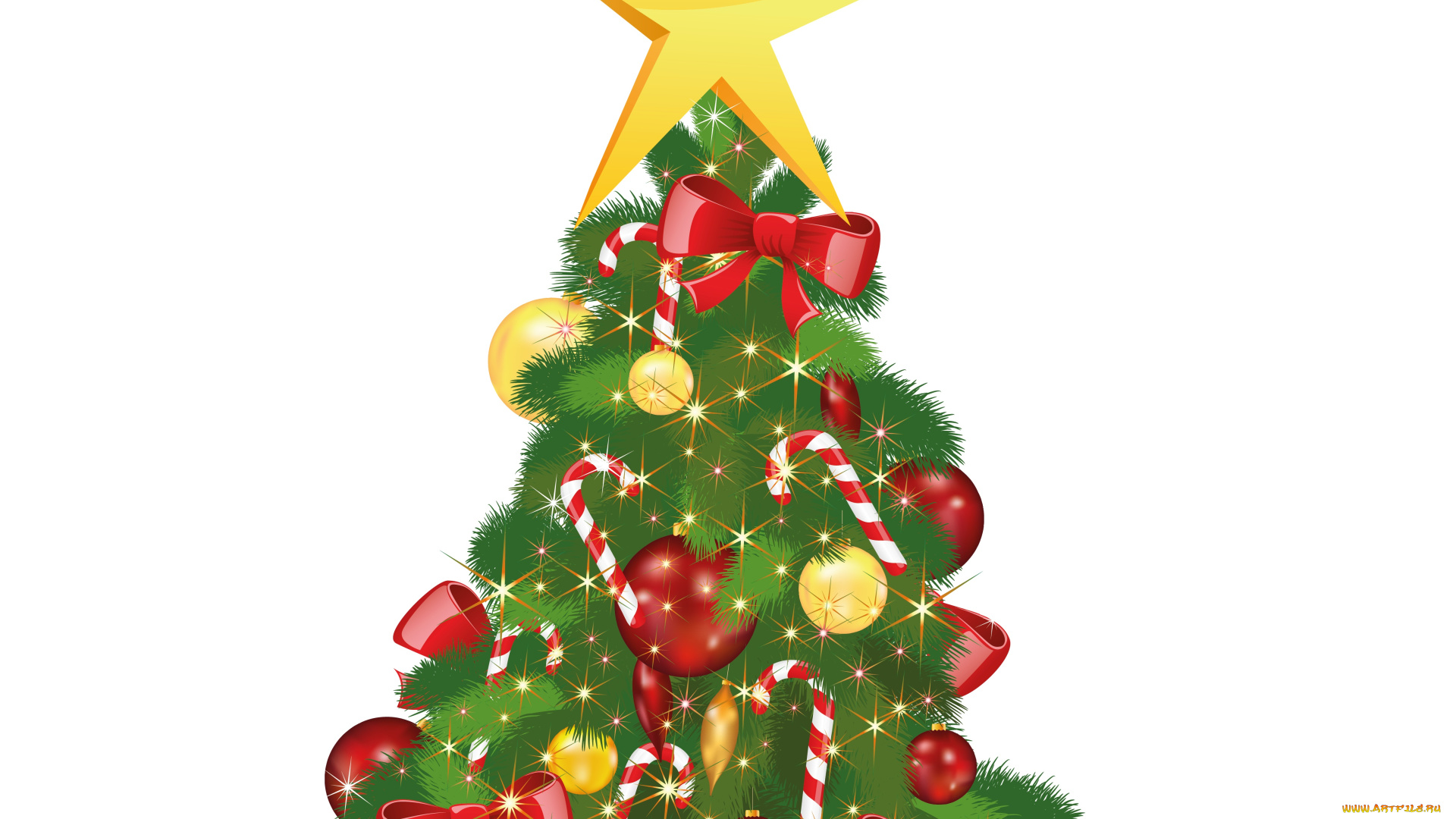 праздничные, векторная, графика, , новый, год, праздник, новый, год, фон, елка, украшения