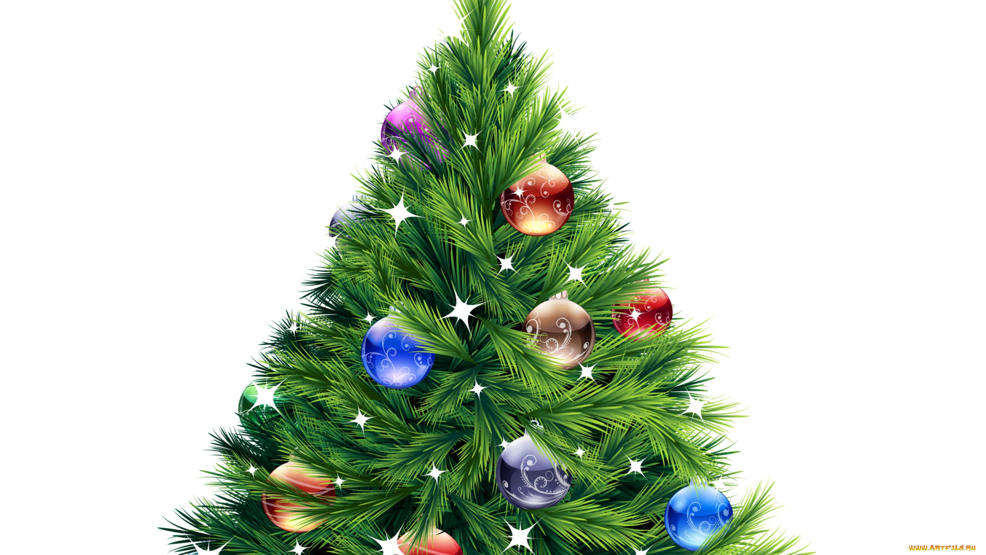 праздничные, векторная, графика, , новый, год, фон, новый, год, праздник, украшения, елка