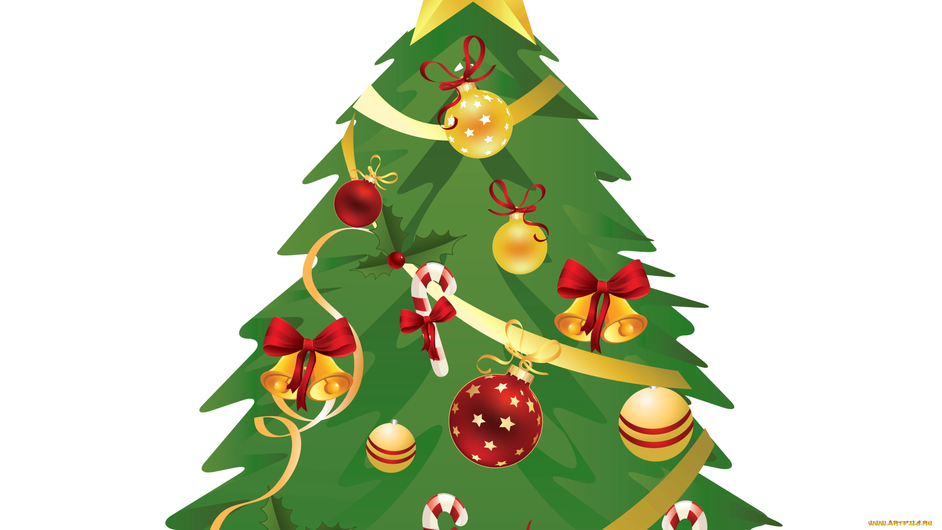 праздничные, векторная, графика, , новый, год, украшения, елка, фон, новый, год, праздник