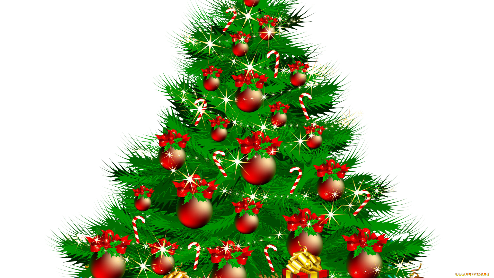 праздничные, векторная, графика, , новый, год, украшения, елка, фон, новый, год, праздник