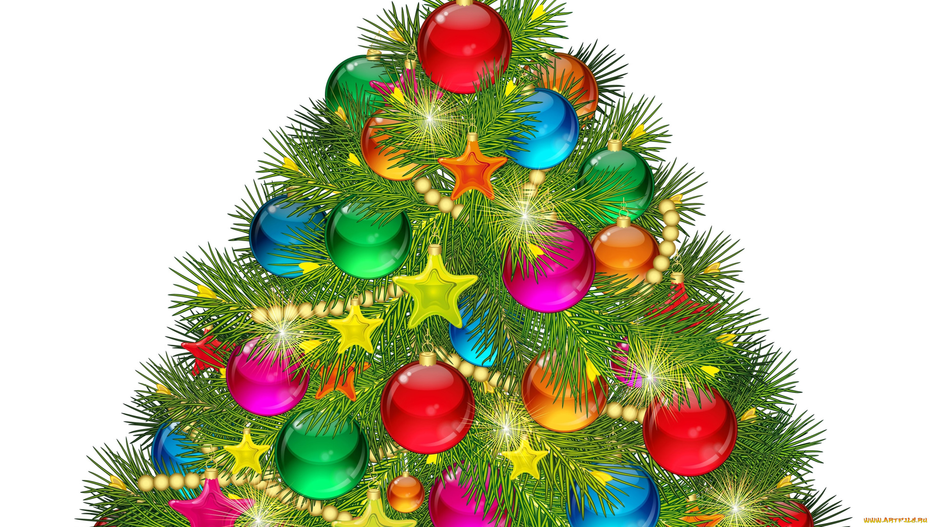 праздничные, векторная, графика, , новый, год, украшения, елка, фон, новый, год, праздник