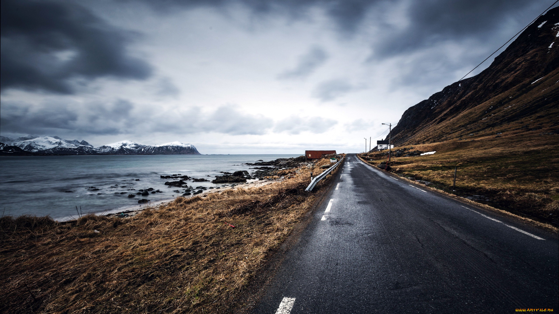 природа, дороги, шоссе