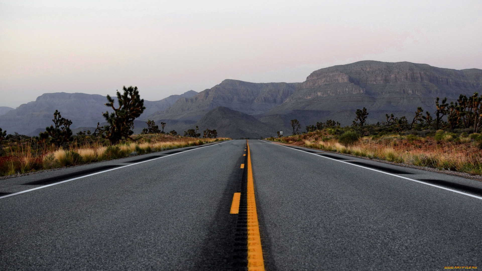 природа, дороги, шоссе, горы