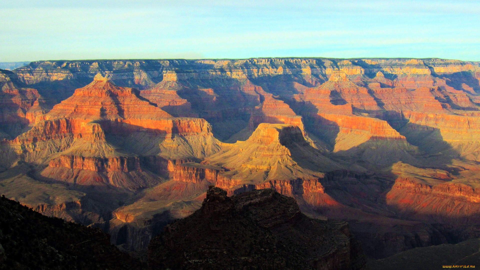 природа, горы, каньон