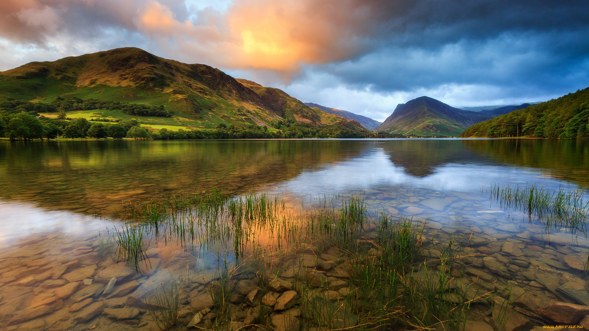 природа, реки, озера, простор