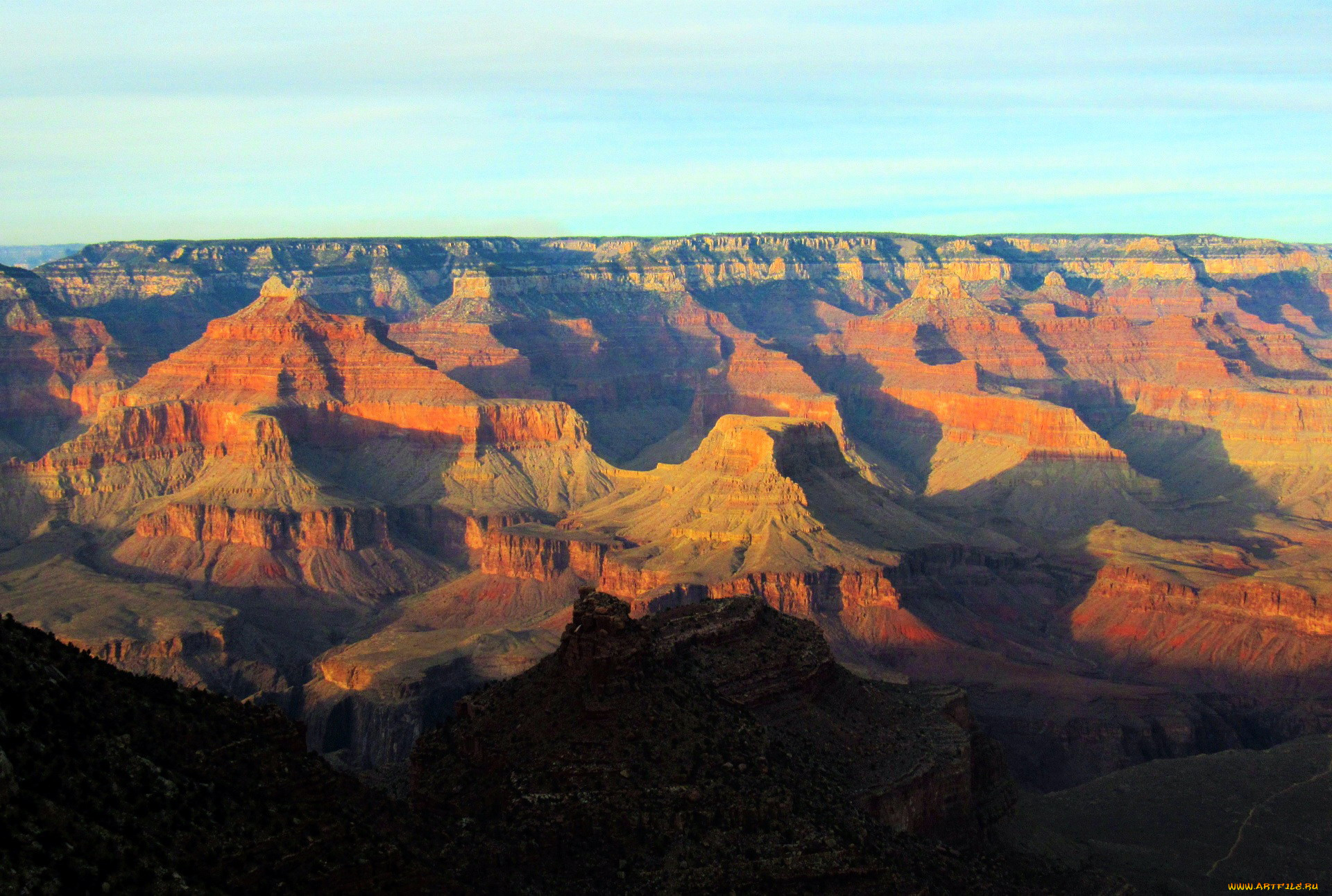 природа, горы, каньон