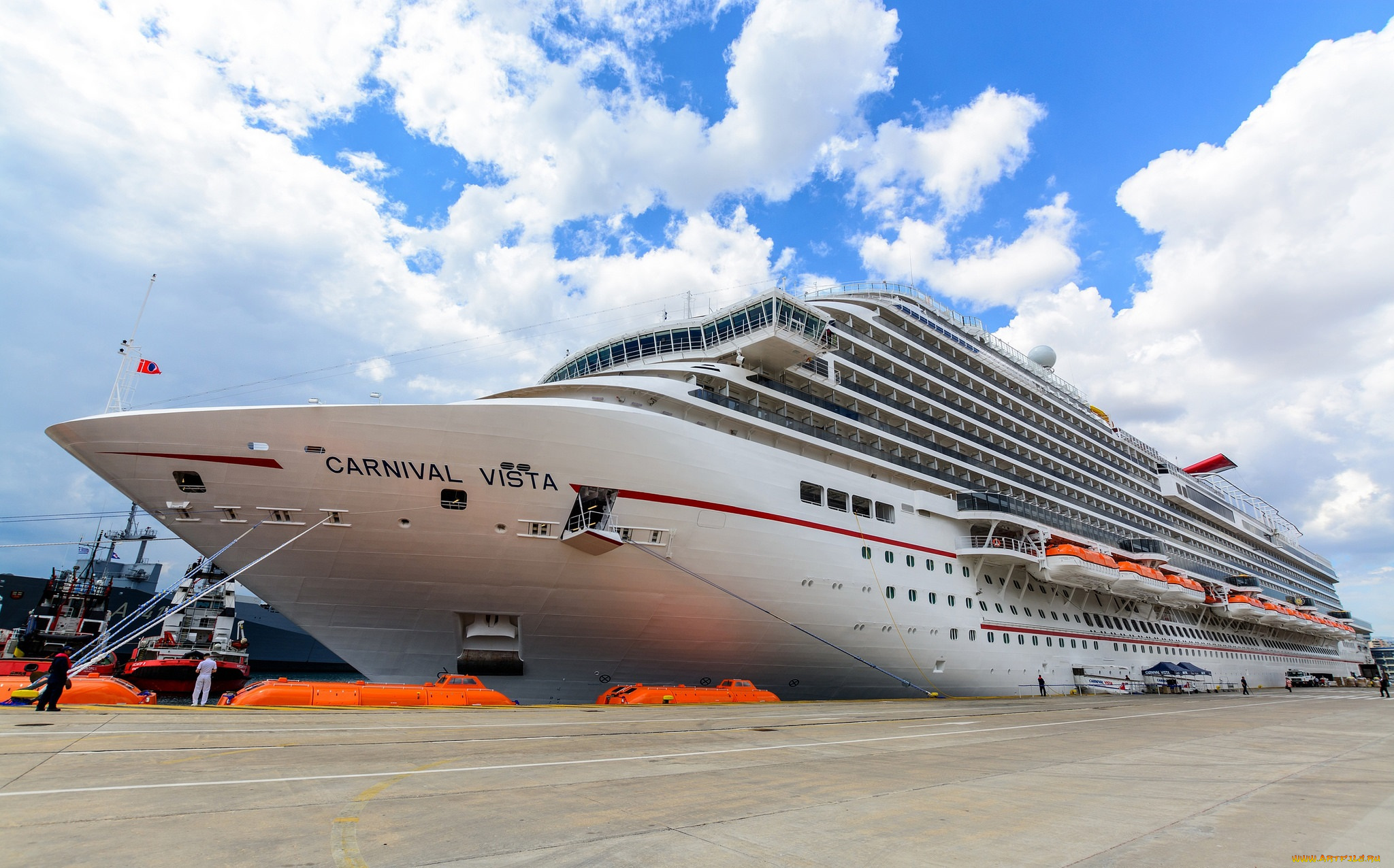 carnival, vista, корабли, лайнеры, круиз, лайнер