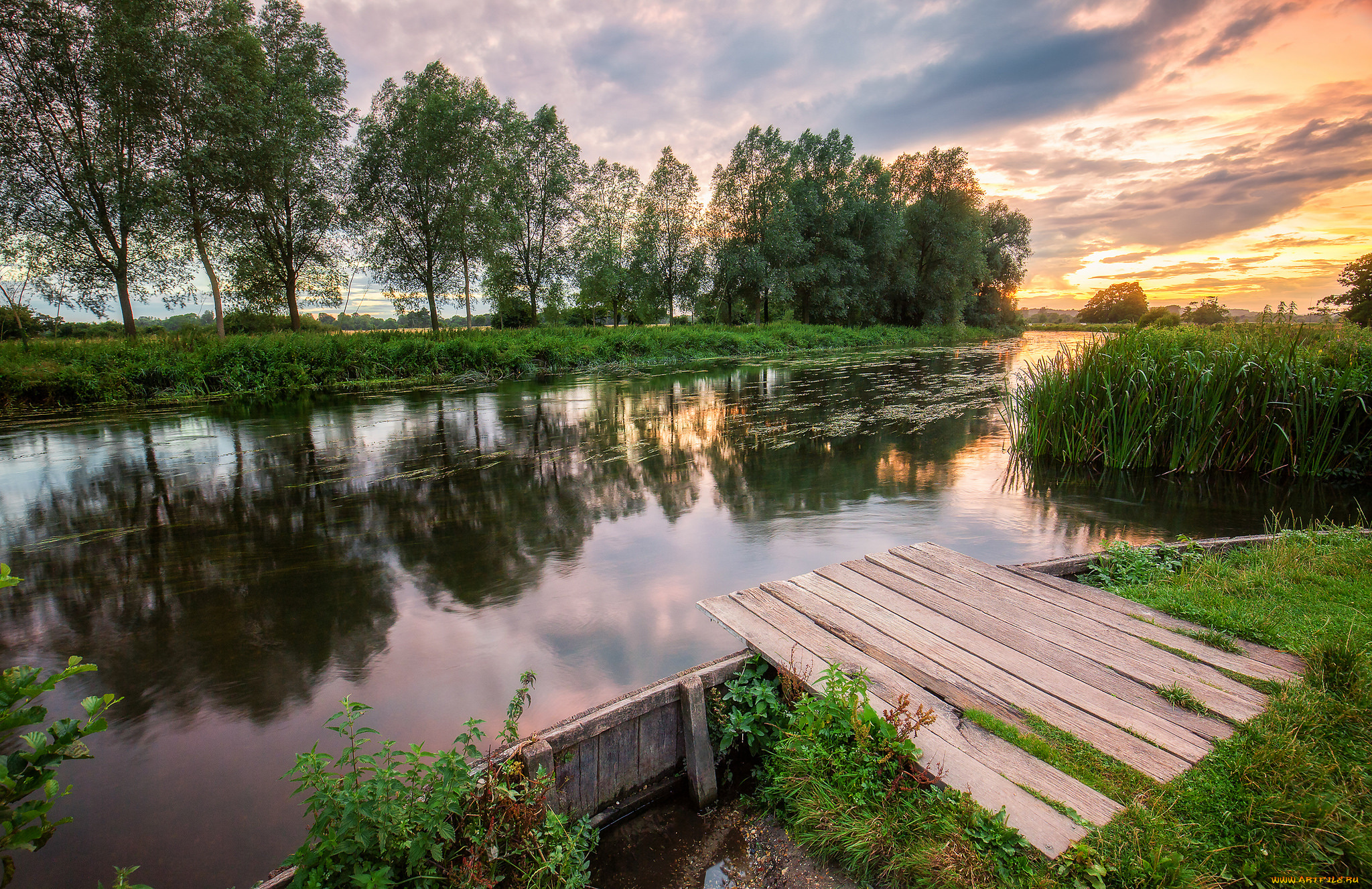 природа, реки, озера, простор