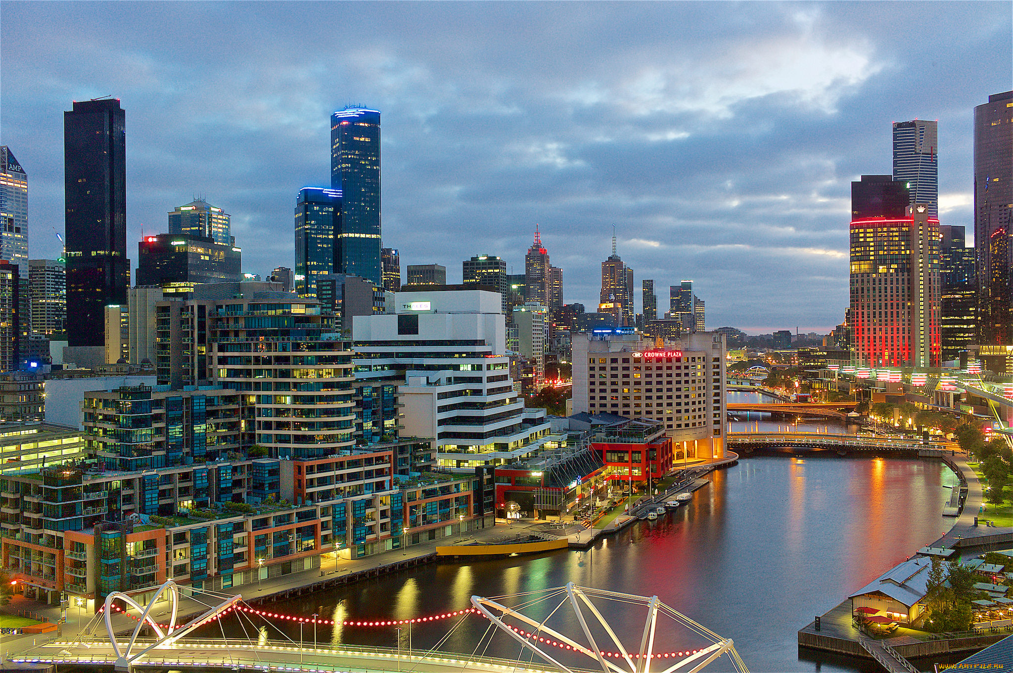 melbourne, города, мельбурн, , австралия, небоскребы, панорама