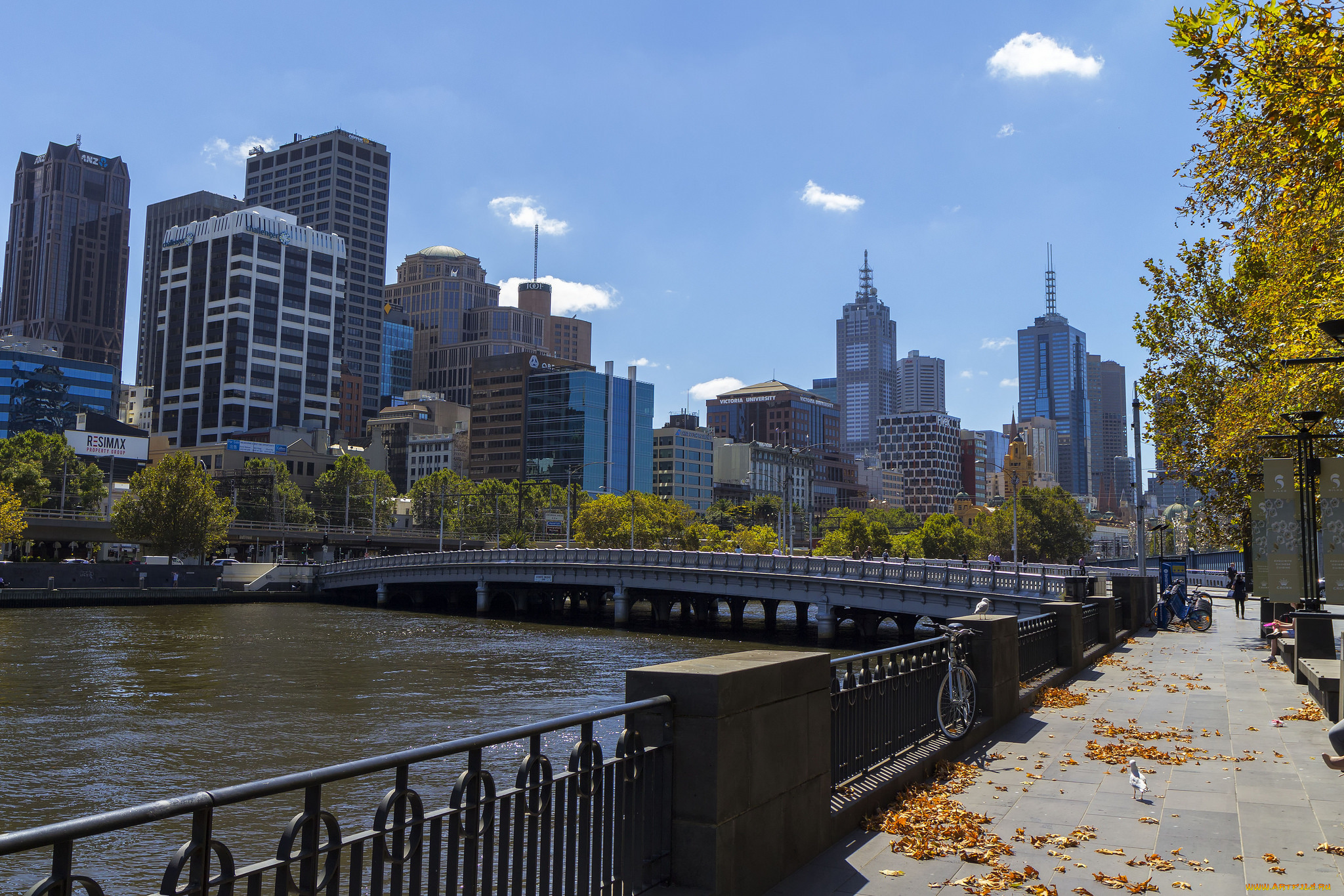 melbourne, города, мельбурн, , австралия, небоскребы, панорама