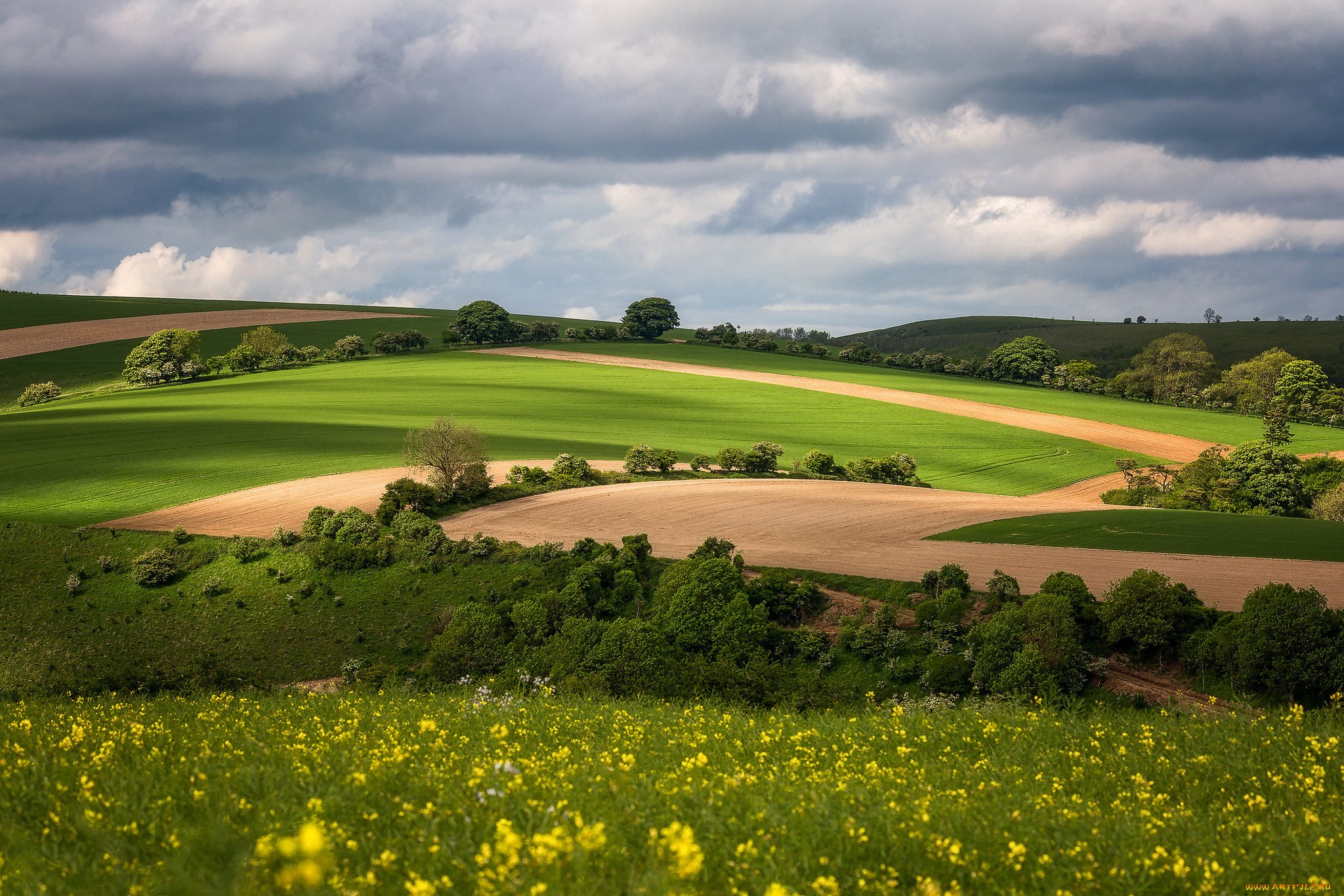природа, пейзажи, простор