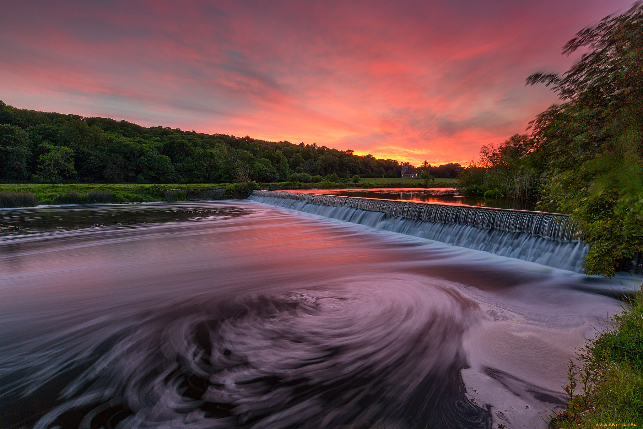 природа, реки, озера, простор
