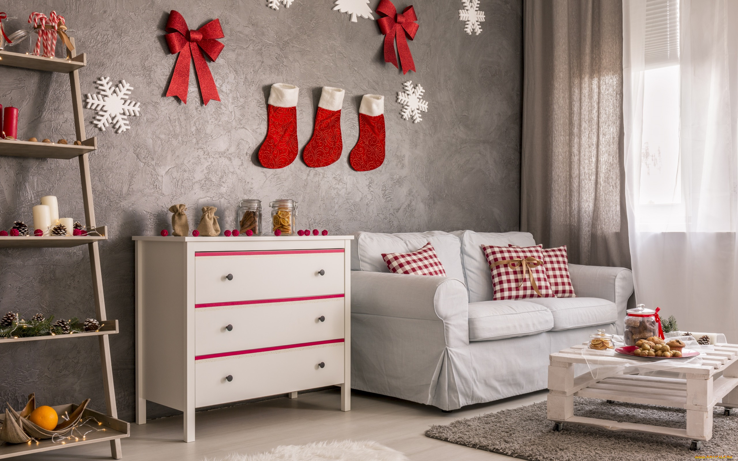 праздничные, -, разное, , новый, год, праздник, носки, декор, комната, стиль, новый, год, уют