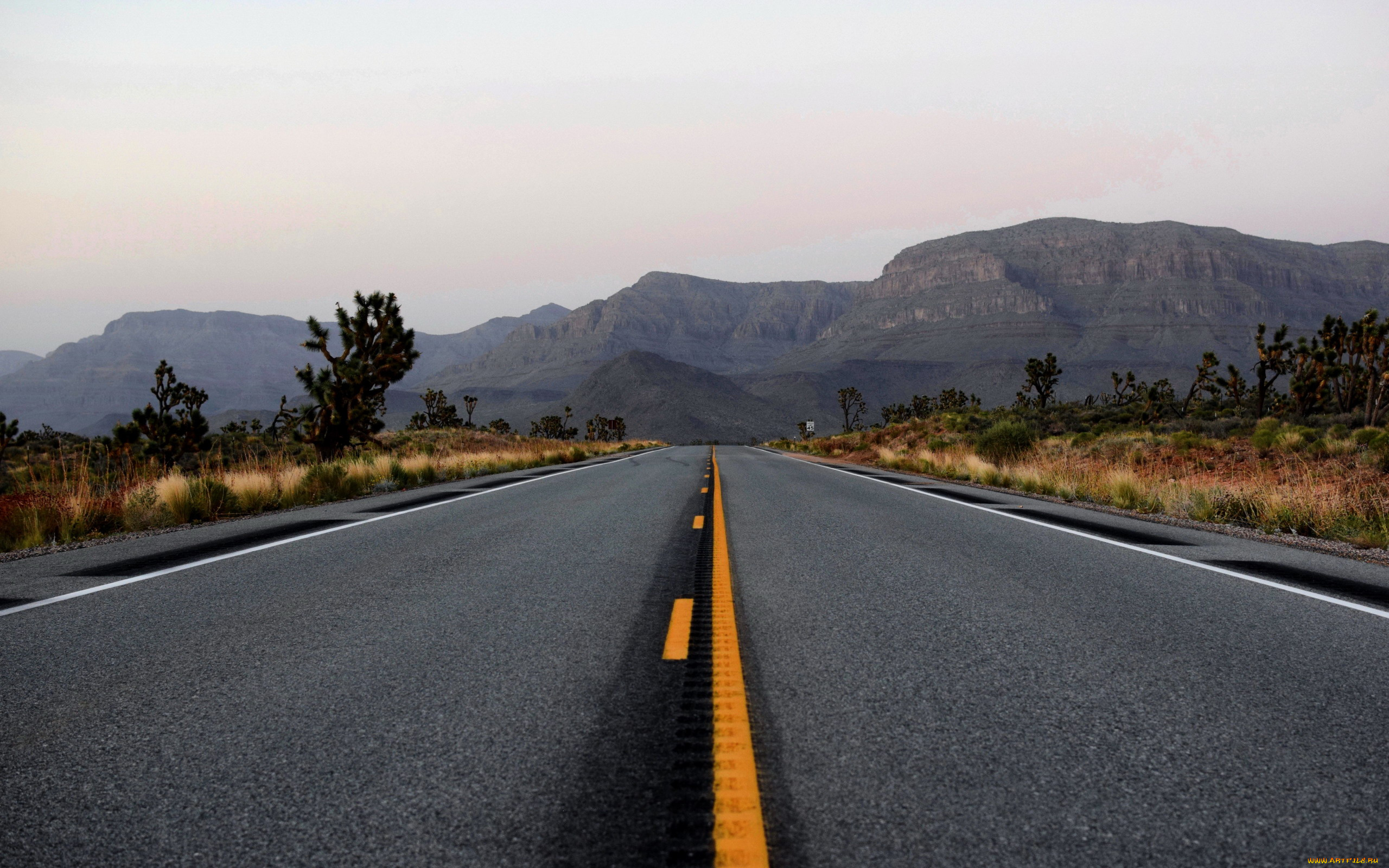 природа, дороги, шоссе, горы