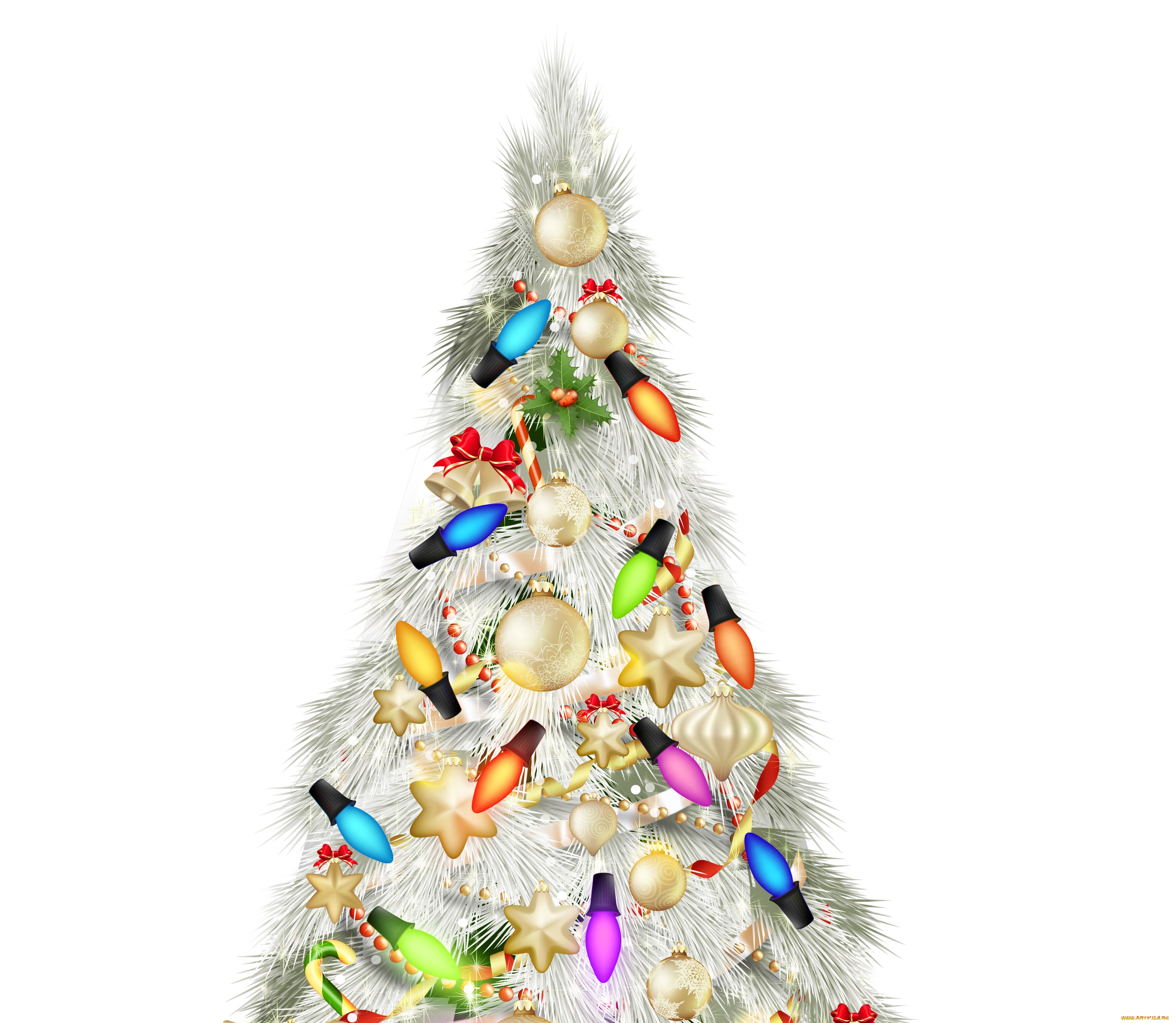 праздничные, векторная, графика, , новый, год, украшения, елка, фон, новый, год, праздник