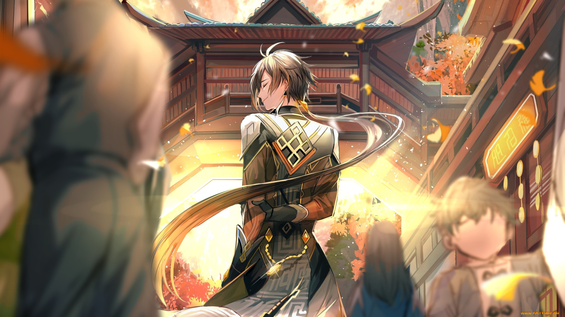 аниме, genshin, impact, genshin, impact