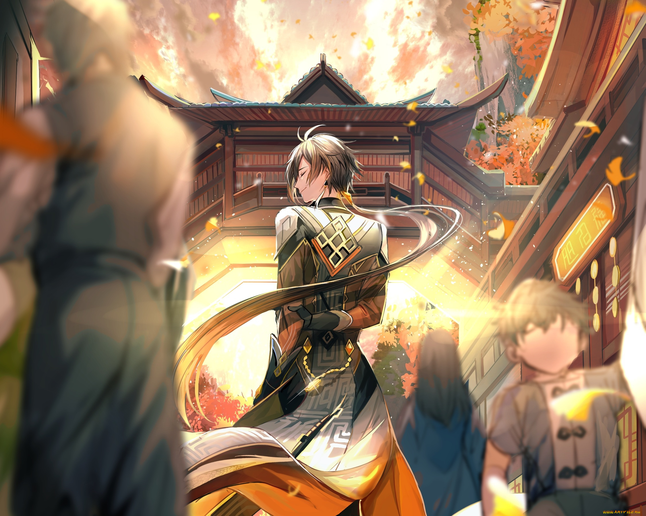 аниме, genshin, impact, genshin, impact