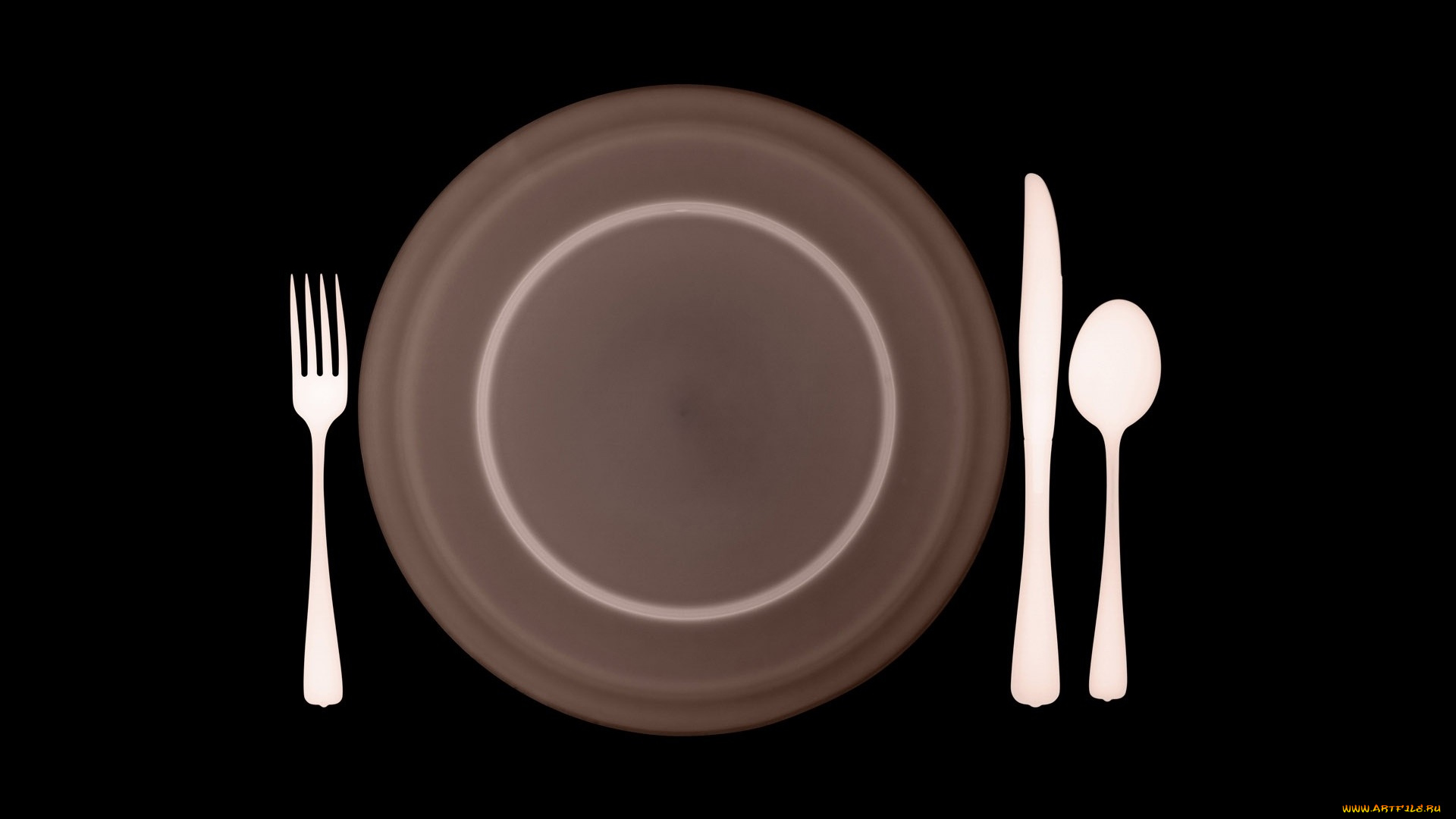 разное, кости, , рентген, тарелка, приборы