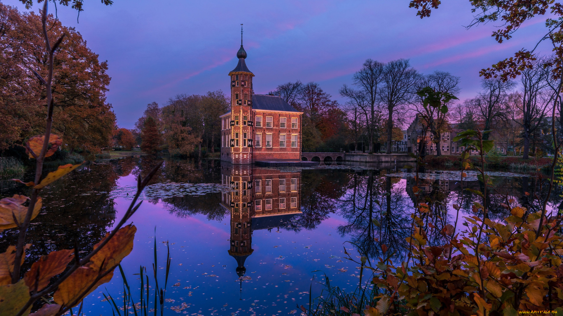 bouvigne, castle, netherlands, города, замки, нидерландов, bouvigne, castle