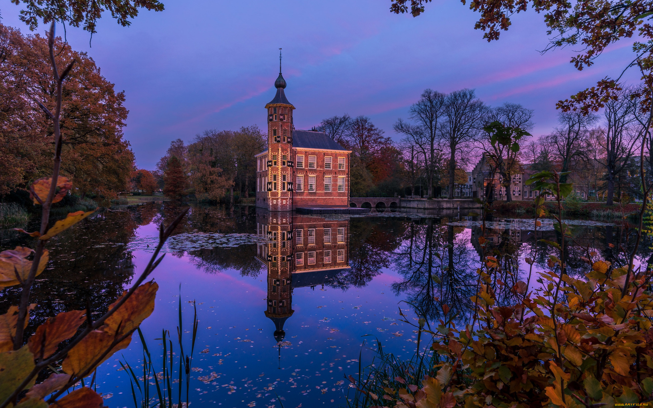 bouvigne, castle, netherlands, города, замки, нидерландов, bouvigne, castle