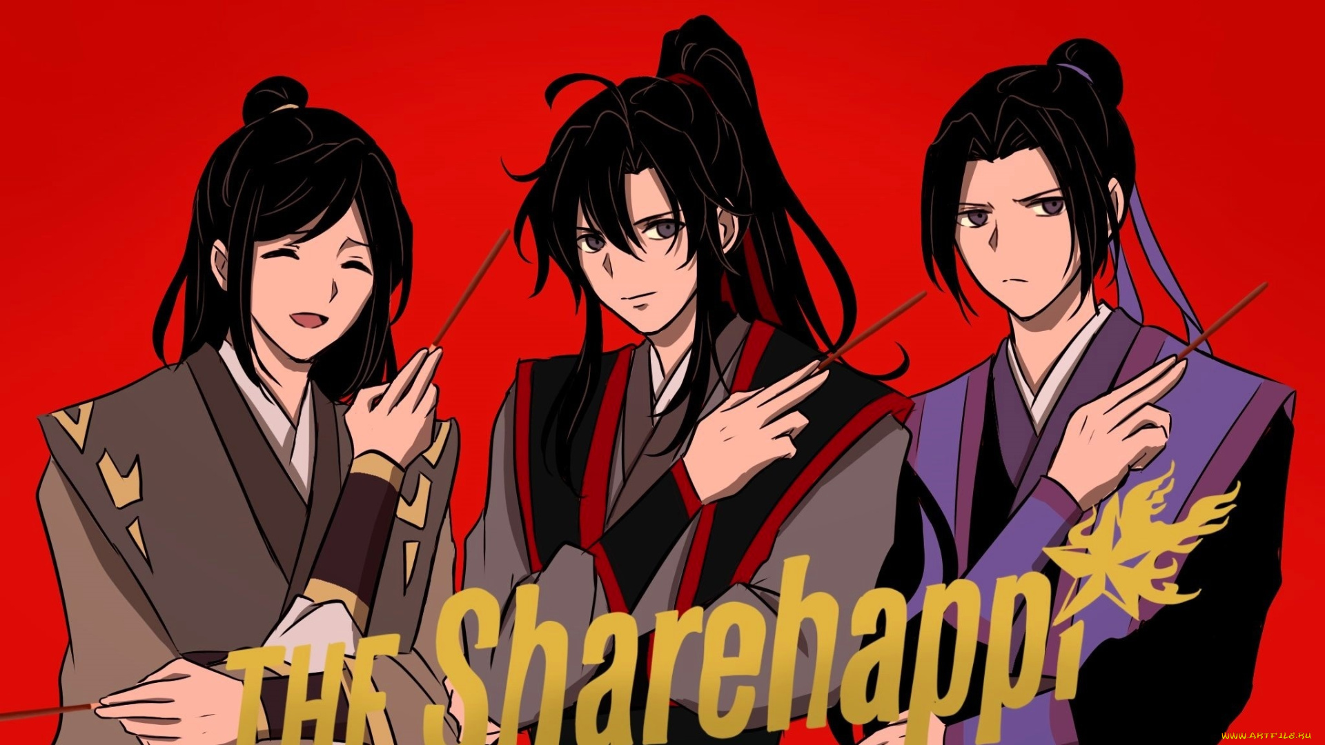 аниме, mo, dao, zu, shi, не, хуайсан, вэй, усянь, цзян, чен, иглы