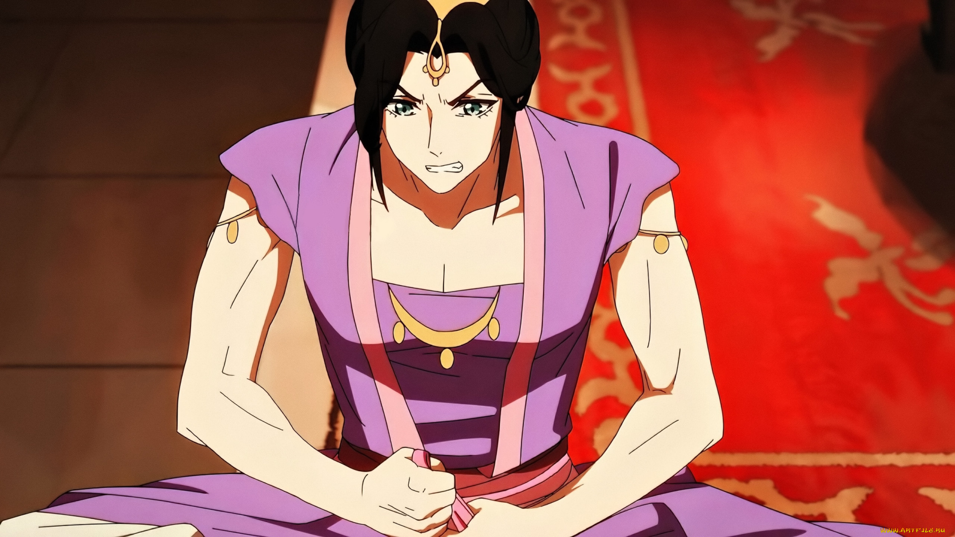 аниме, tian, guan, ci, fu, персонаж, наряд