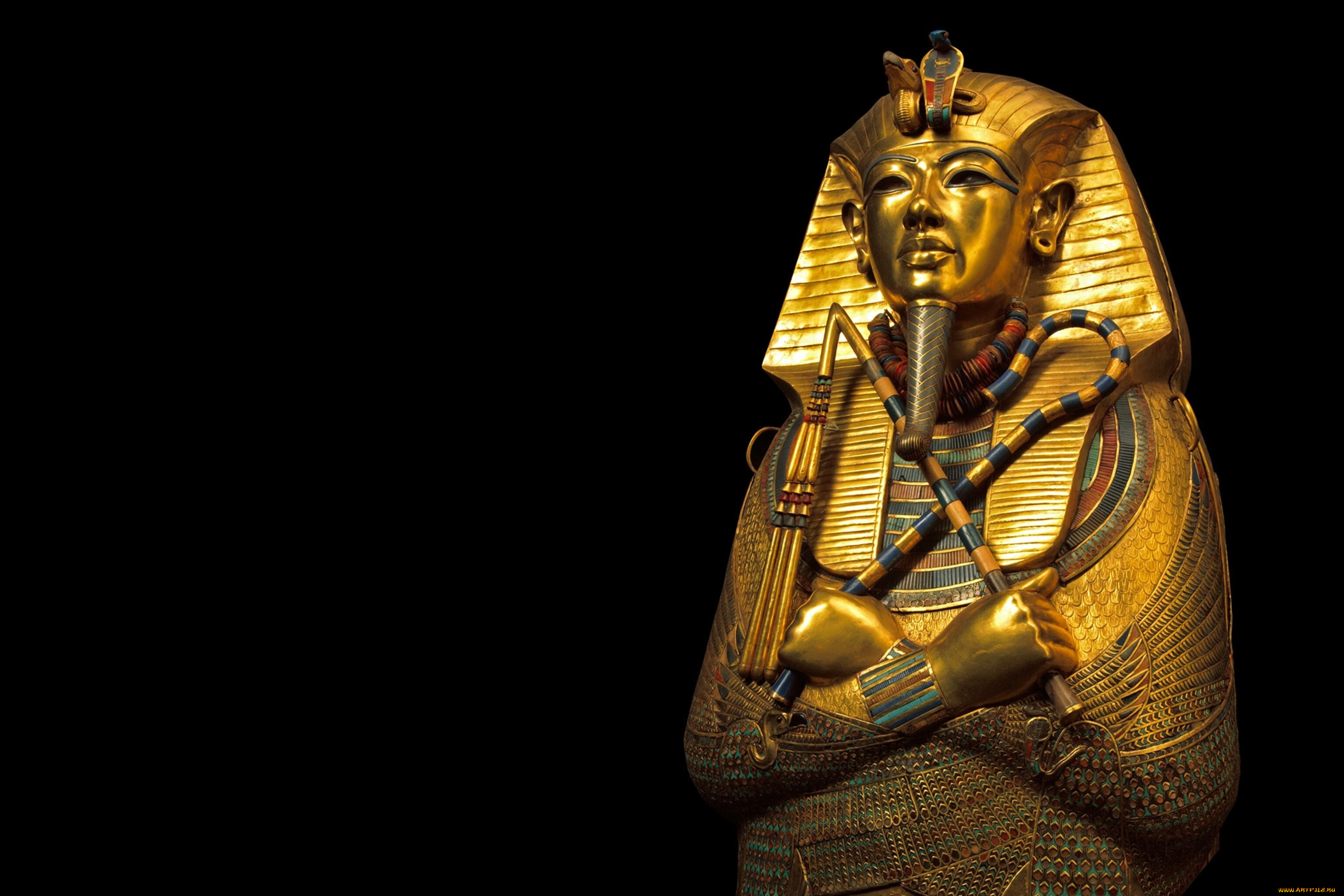 разное, рельефы, , статуи, , музейные, экспонаты, статуя, тутанхамон