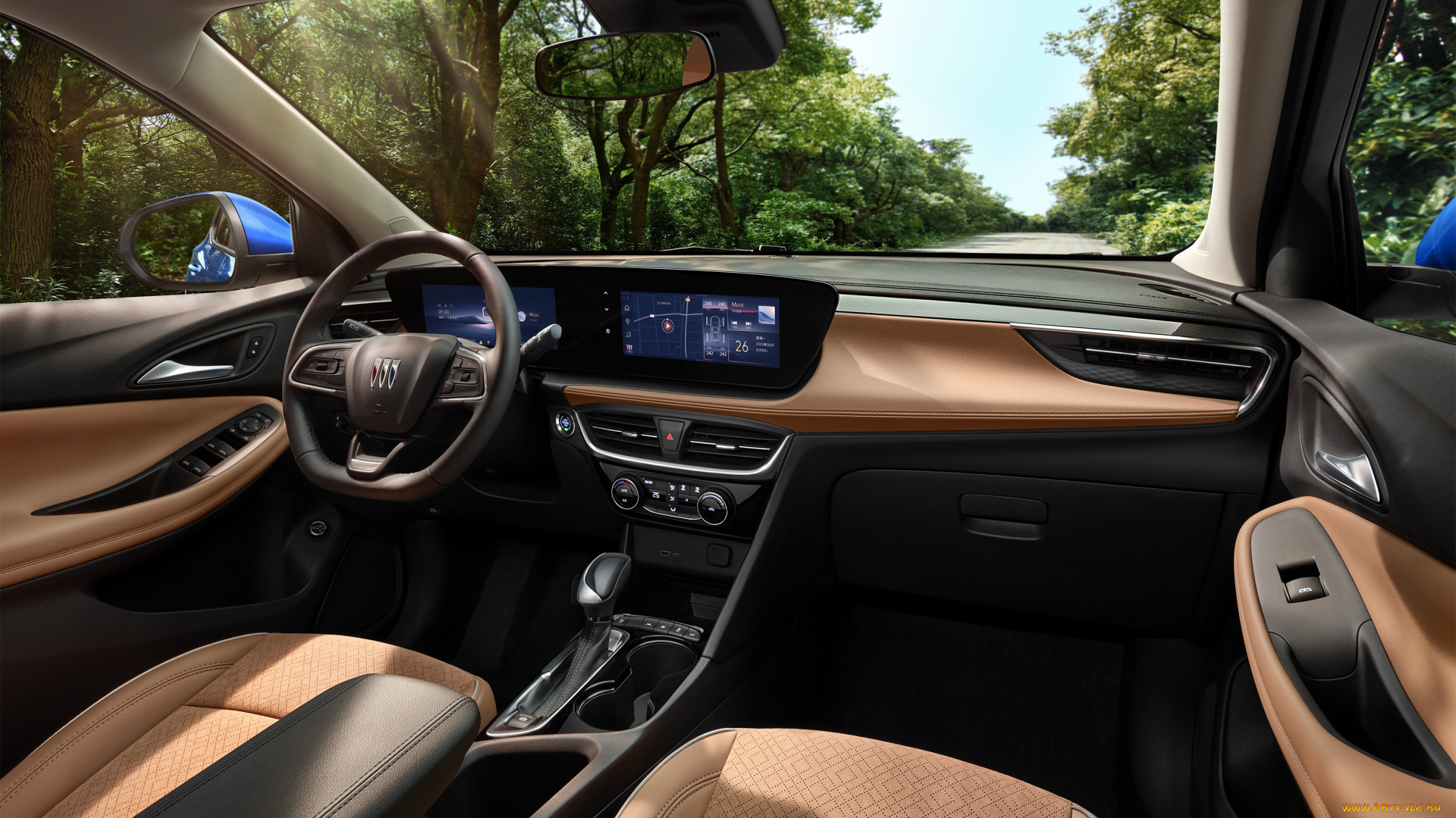 автомобили, интерьеры, buick, encore