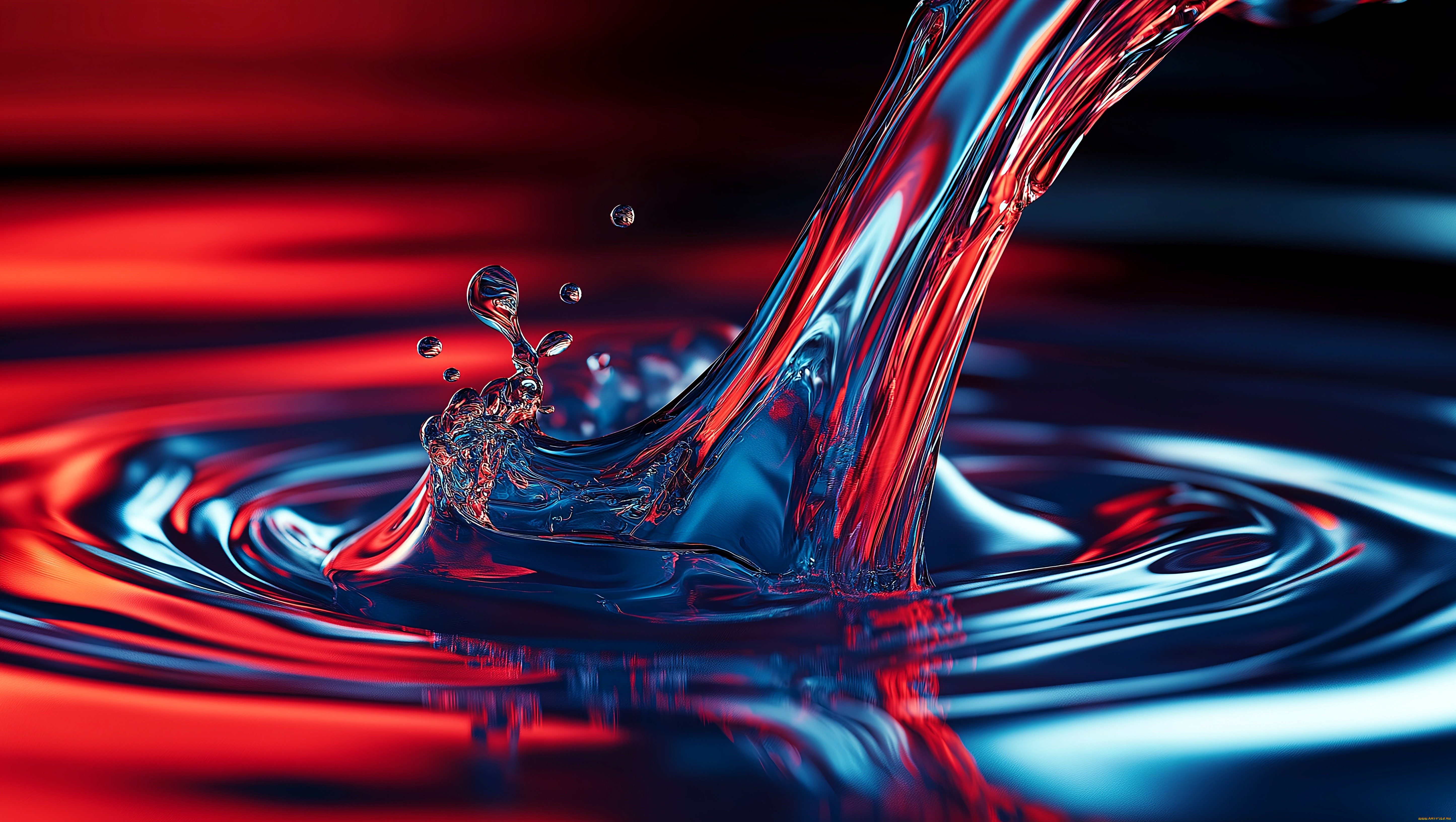 3д, графика, другое, , other, жидкость, всплеск