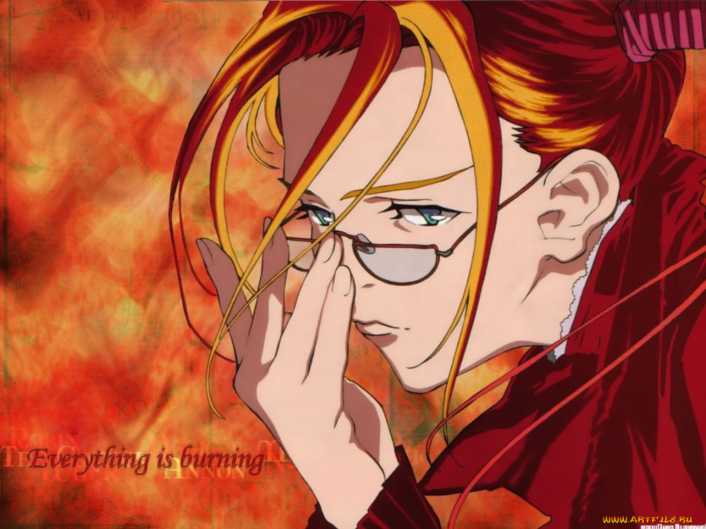 аниме, witch, hunter, robin