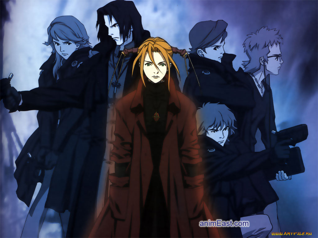 аниме, witch, hunter, robin