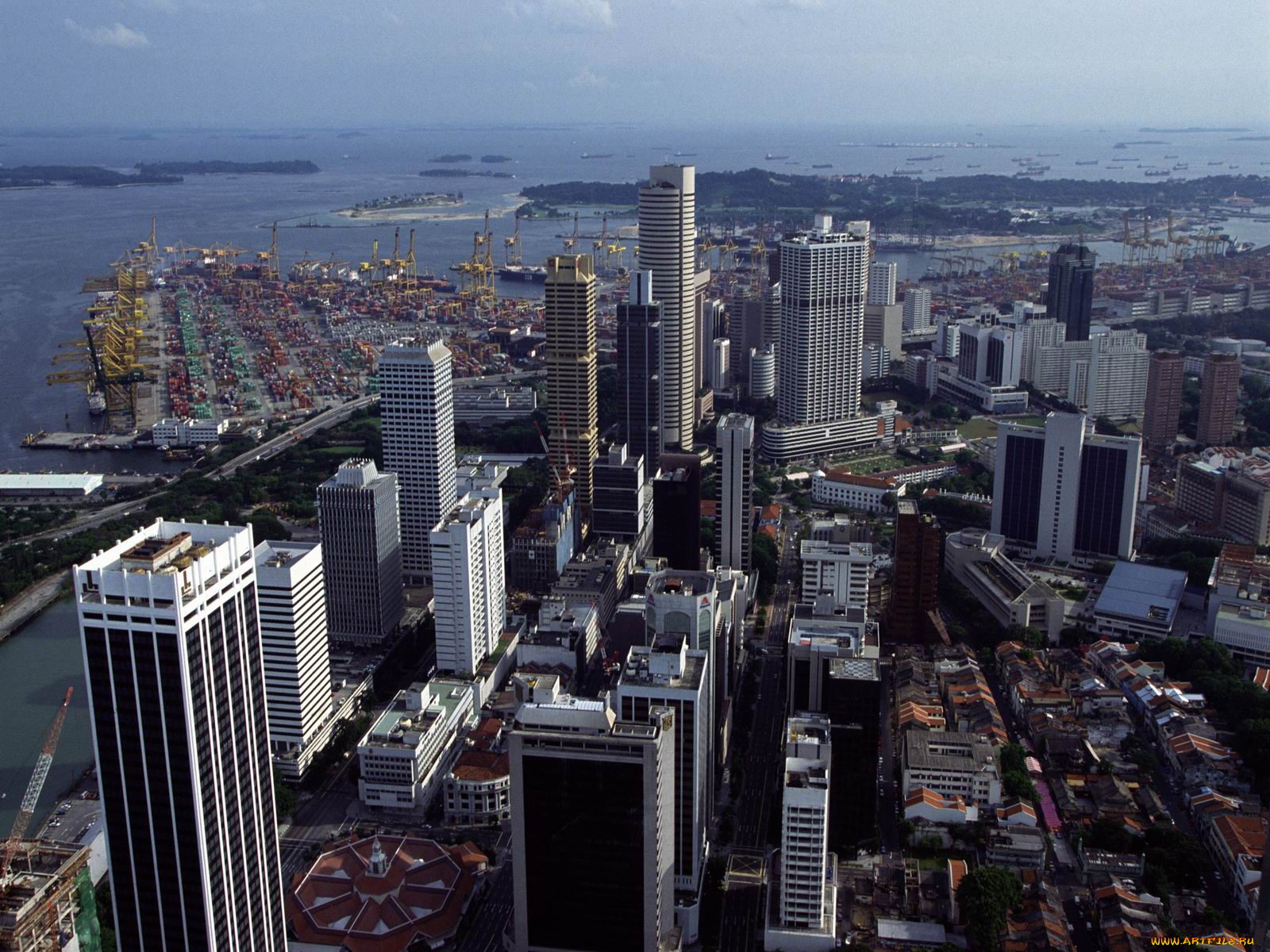 города, сингапур