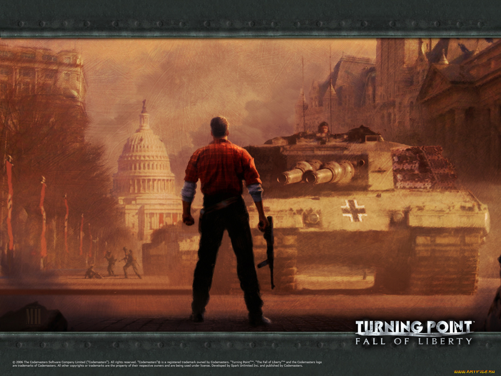 видео, игры, turning, point, fall, of, liberty